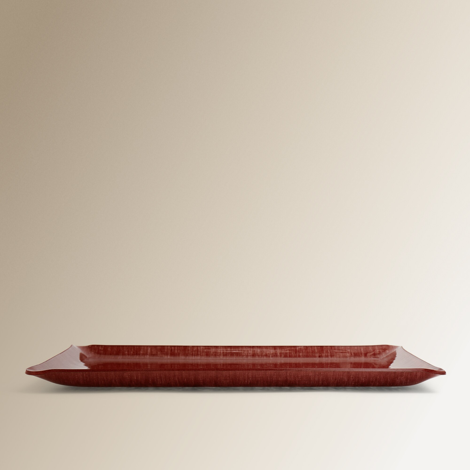 Bandeja de acrílico Lino El Corte Inglés - Rojo 46 cm Rojo-3