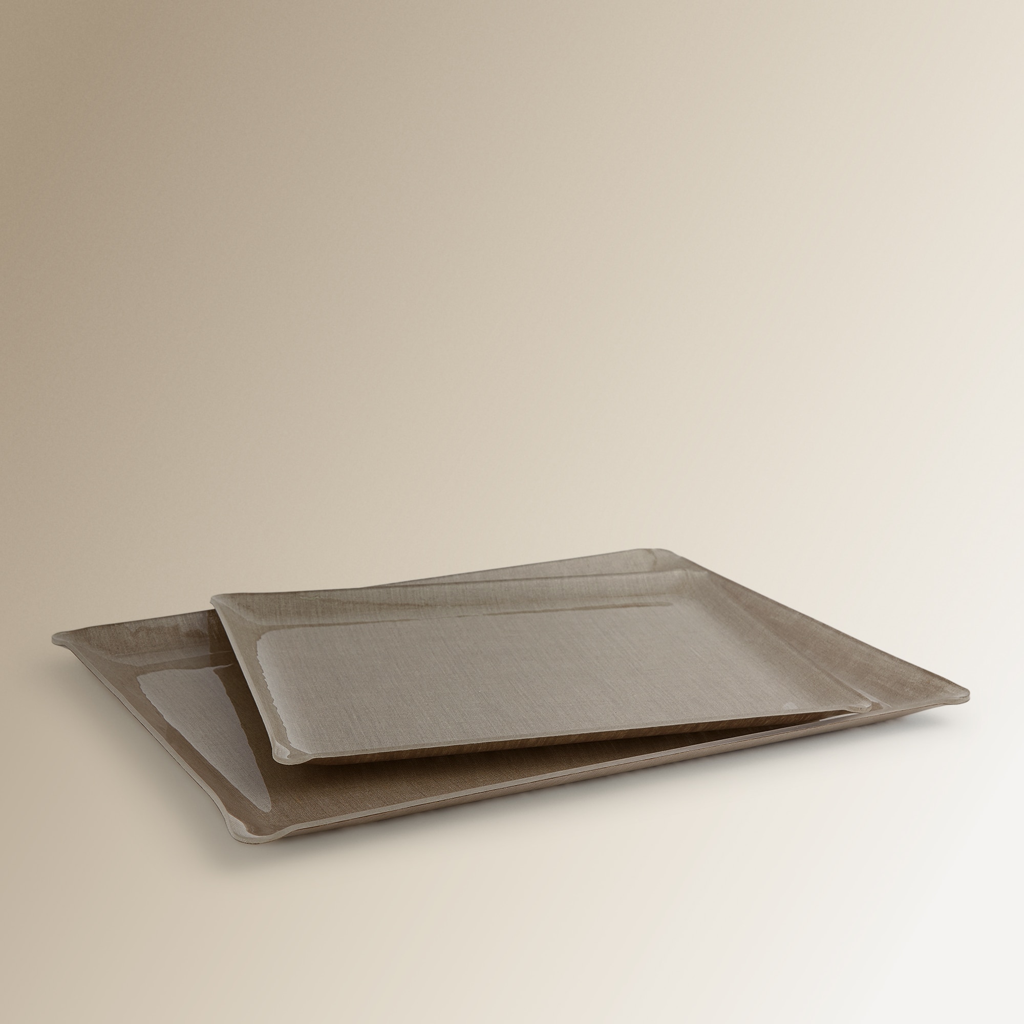 Bandeja de acrílico Lino El Corte Inglés - Beige 46 cm Beige-5