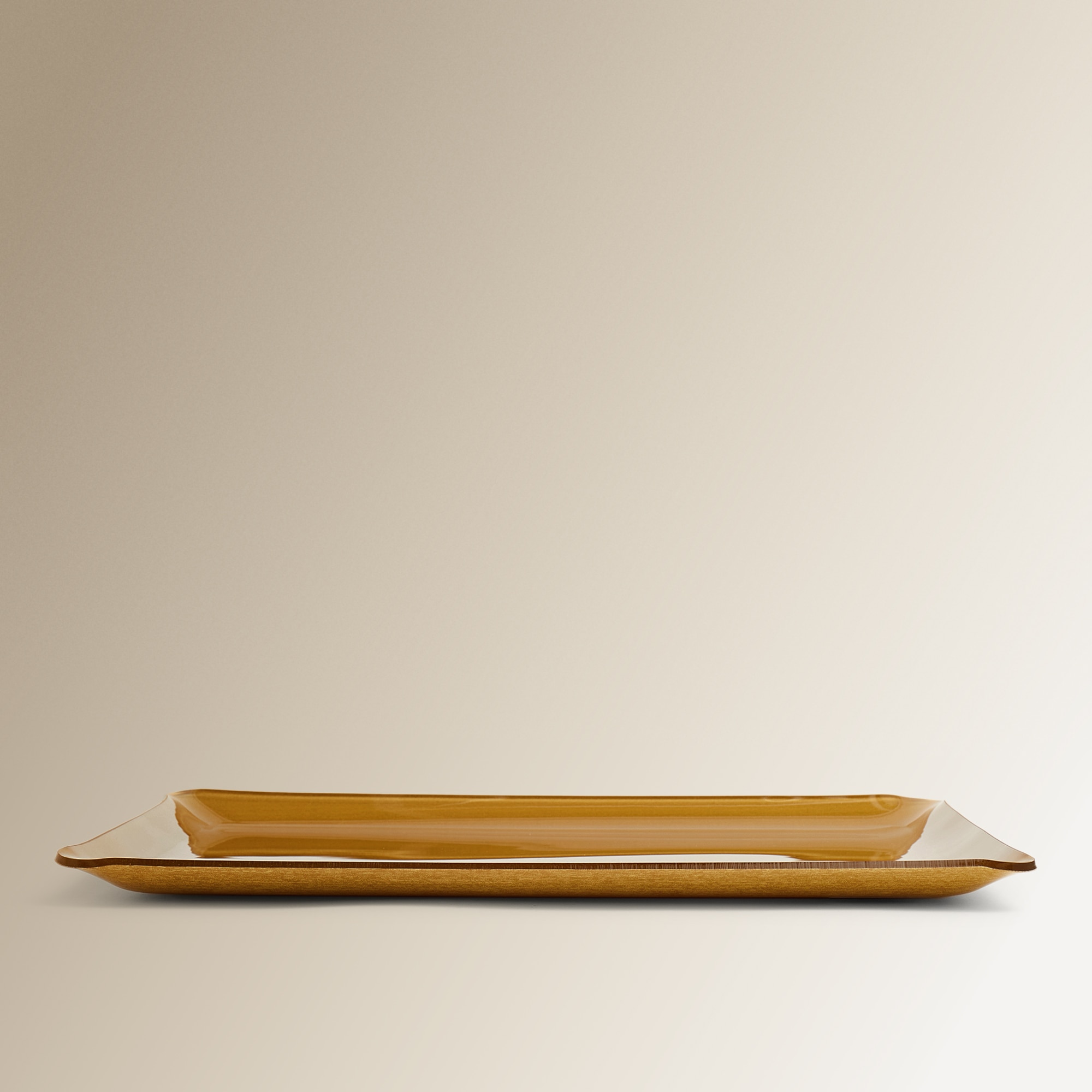 Bandeja de acrílico Lino El Corte Inglés - Dorado 46 cm Dorado-2