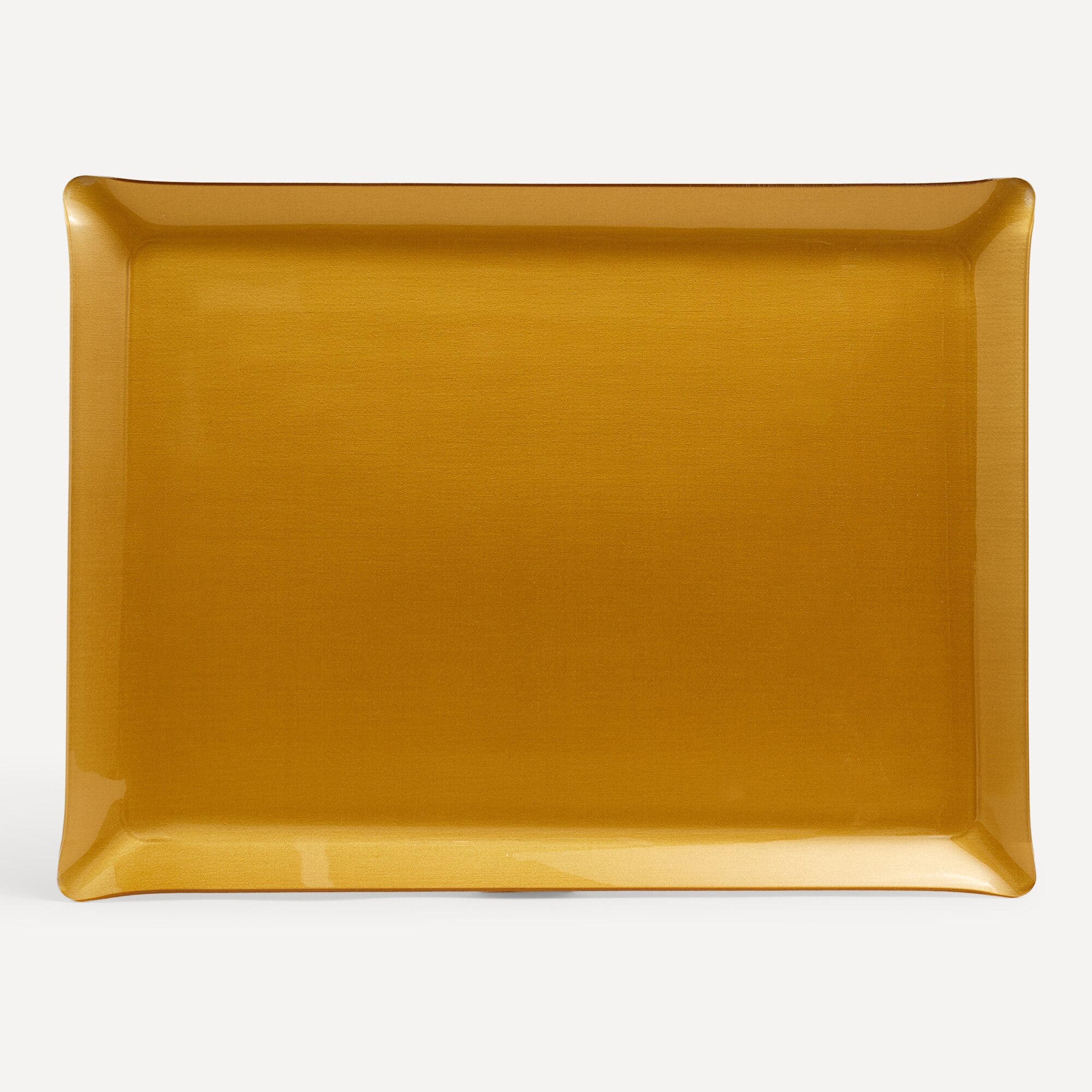 Tabuleiro em Acrílico de Linho Dourado-2