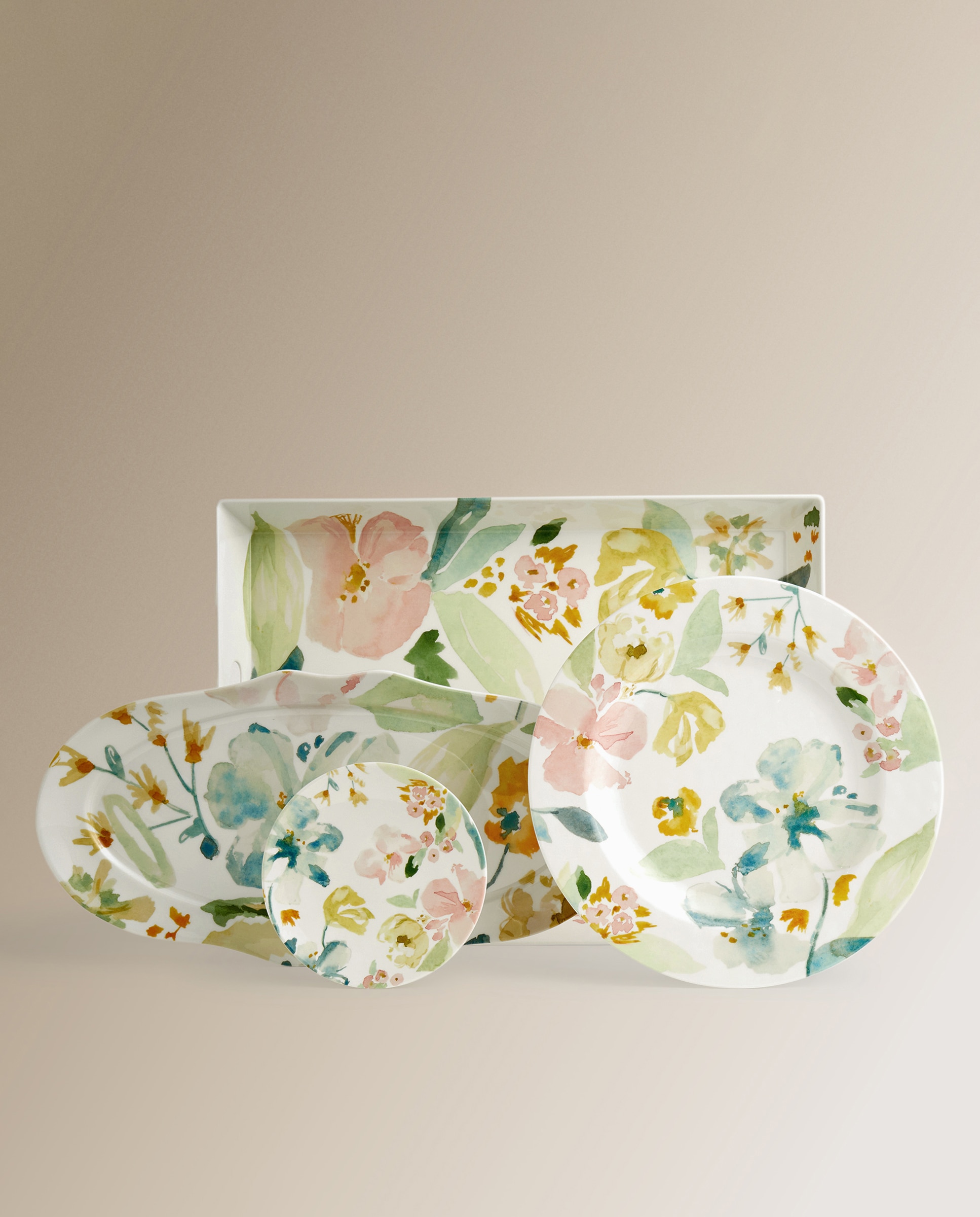 Tabuleiro Retangular de Melamina Juliet Multicolor-5