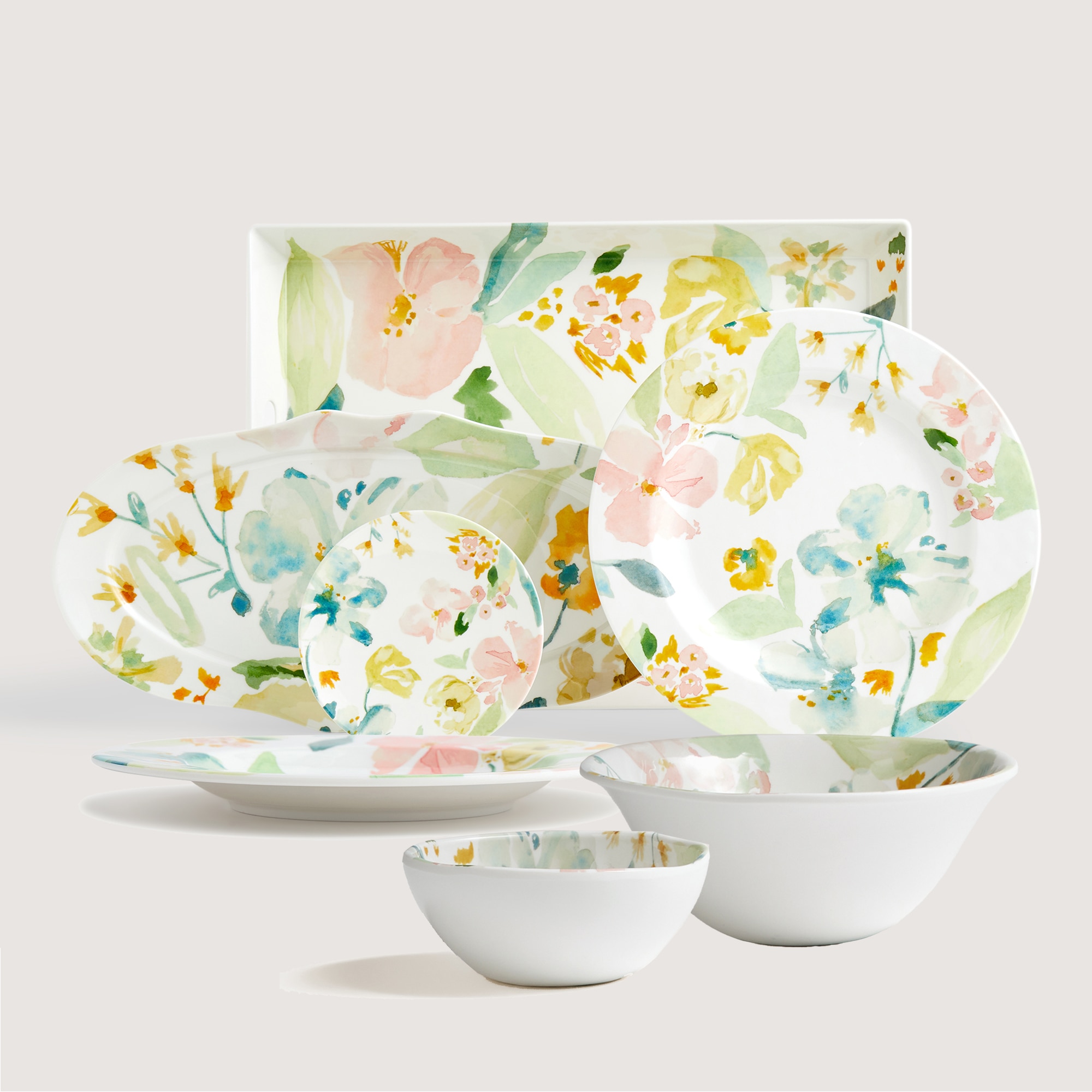 Tabuleiro Retangular de Melamina Juliet Multicolor-6