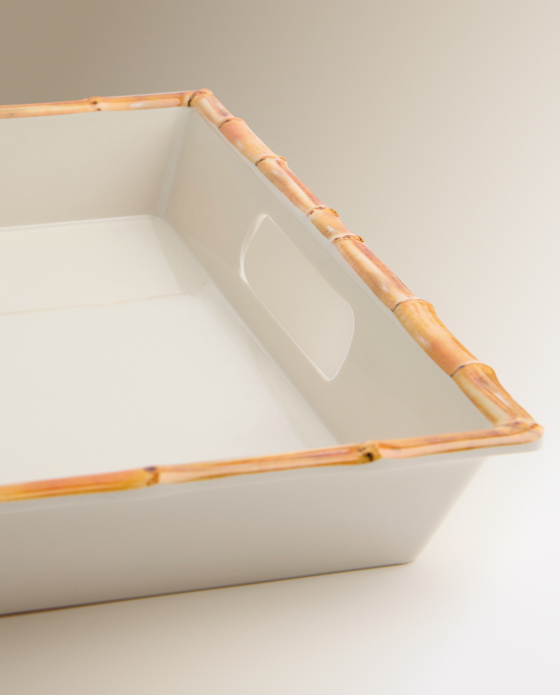 Tabuleiro Retangular Bambu Cru-4