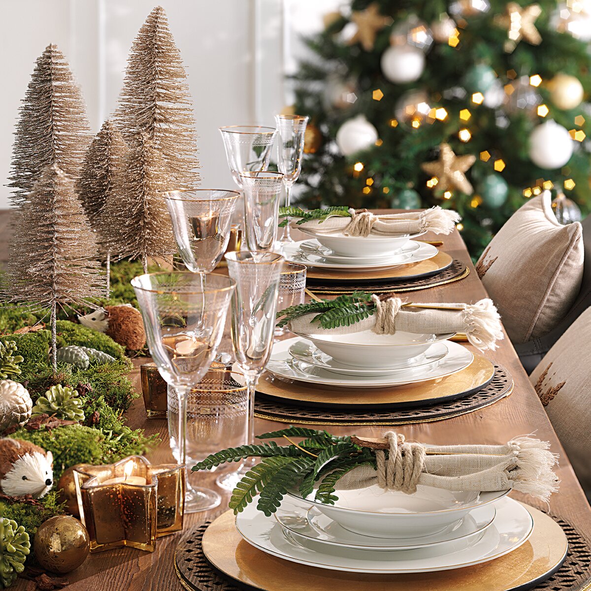 Marcador dourado El Corte Inglés Ouro-3