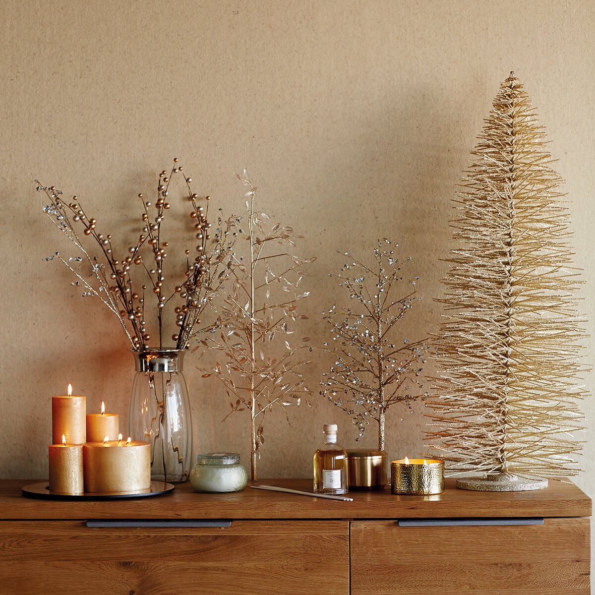 Marcador dourado El Corte Inglés Ouro-5