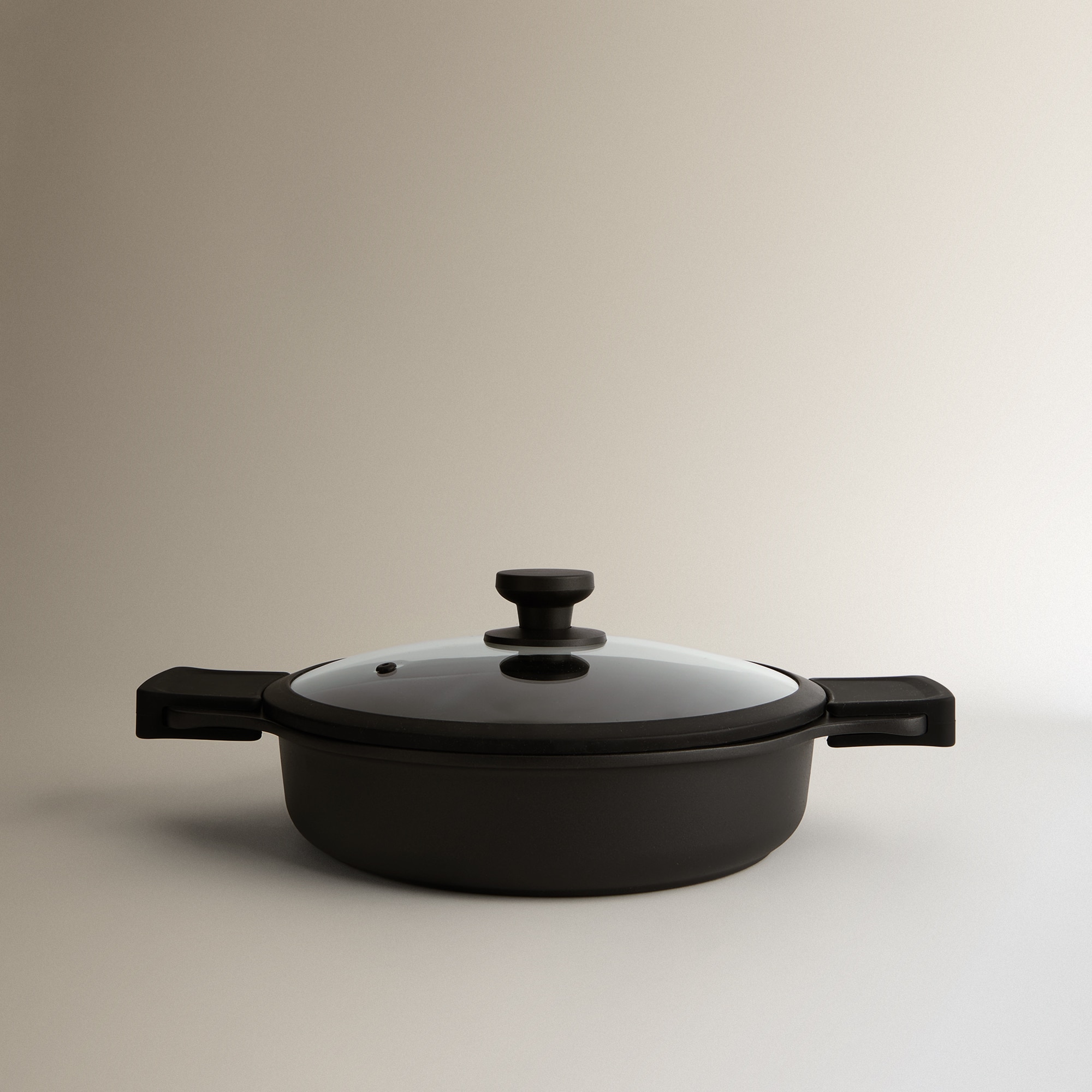 Trem de Cozinha de 4 Peças de Alumínio Fundido Excellent Pro Preto-2