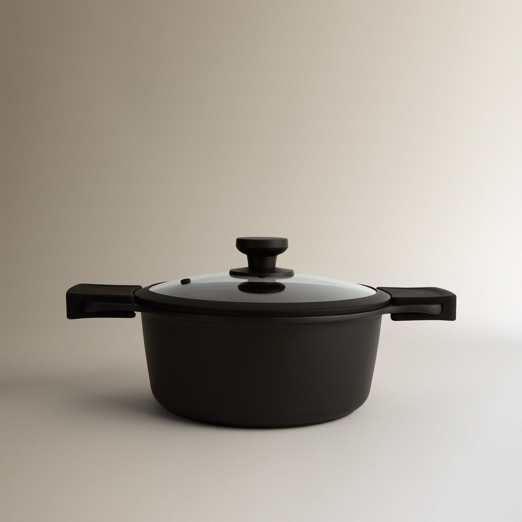 Trem de Cozinha de 4 Peças de Alumínio Fundido Excellent Pro Preto-4