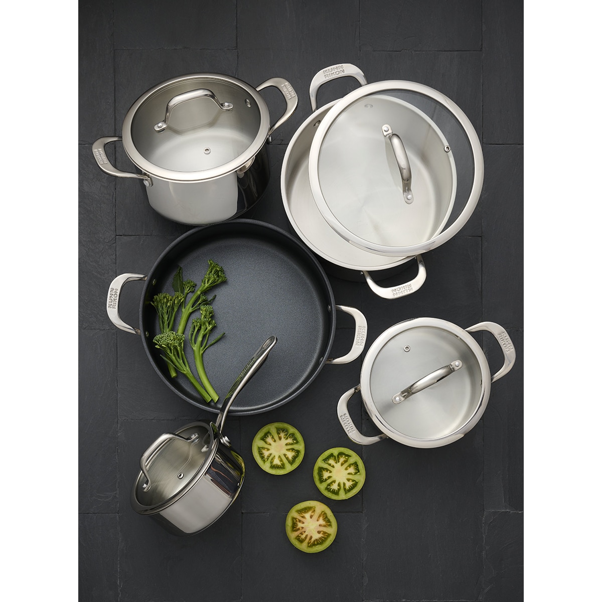 Panela de aço inoxidável Allround Kuhn Rikon Aço-2
