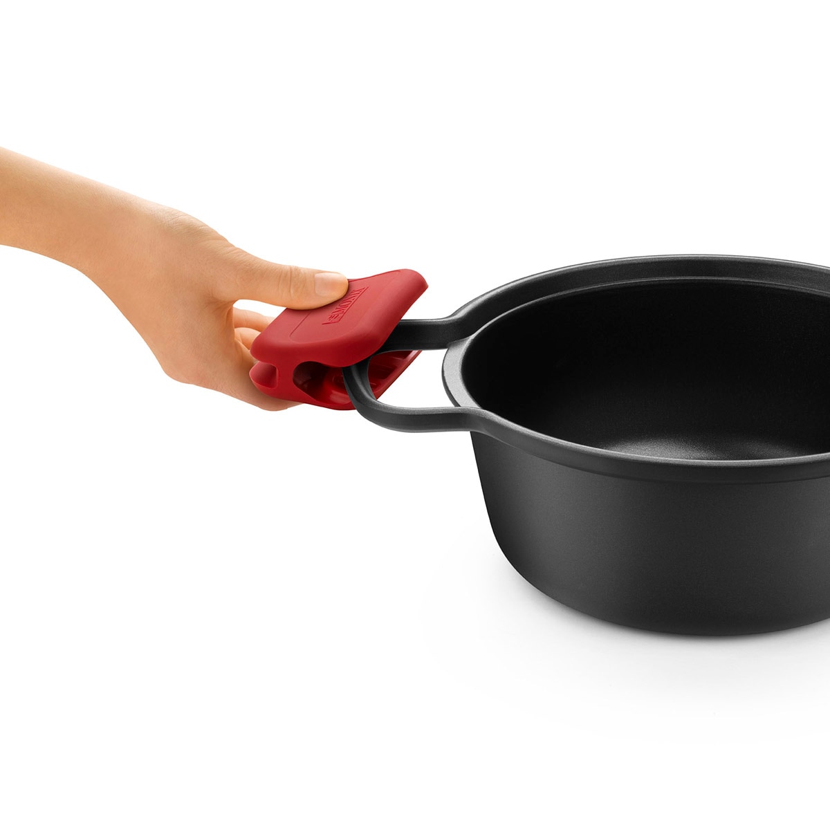 Cacerola alta Aluminio fundido Tasty Monix Rojo-5
