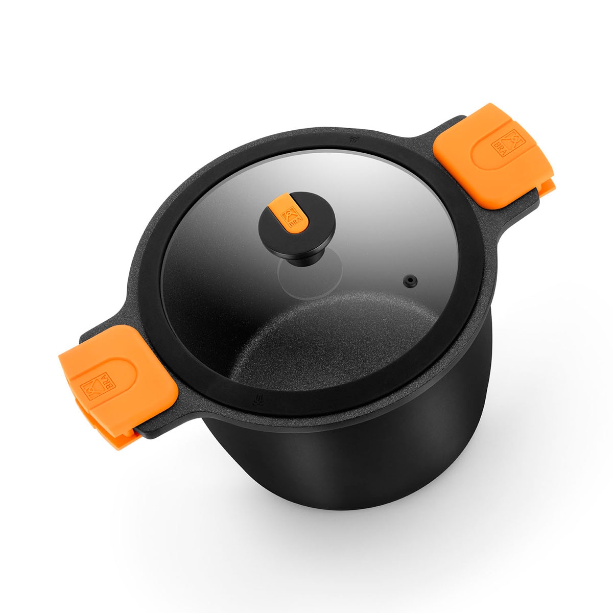 Panela com Tampa Efficient Pro Preto-2