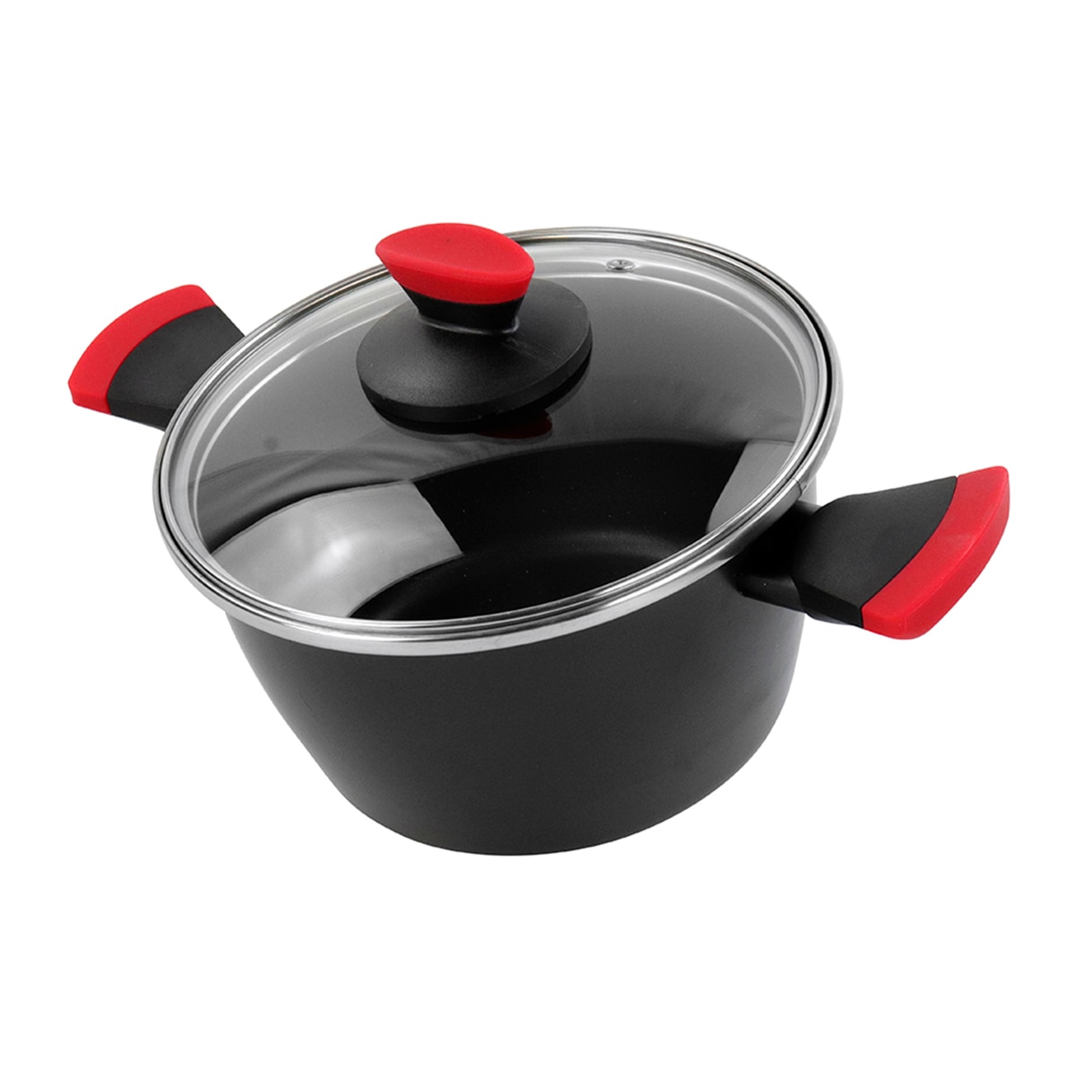 Olla de acero esmaltado Kilauea Magefesa Negro-2