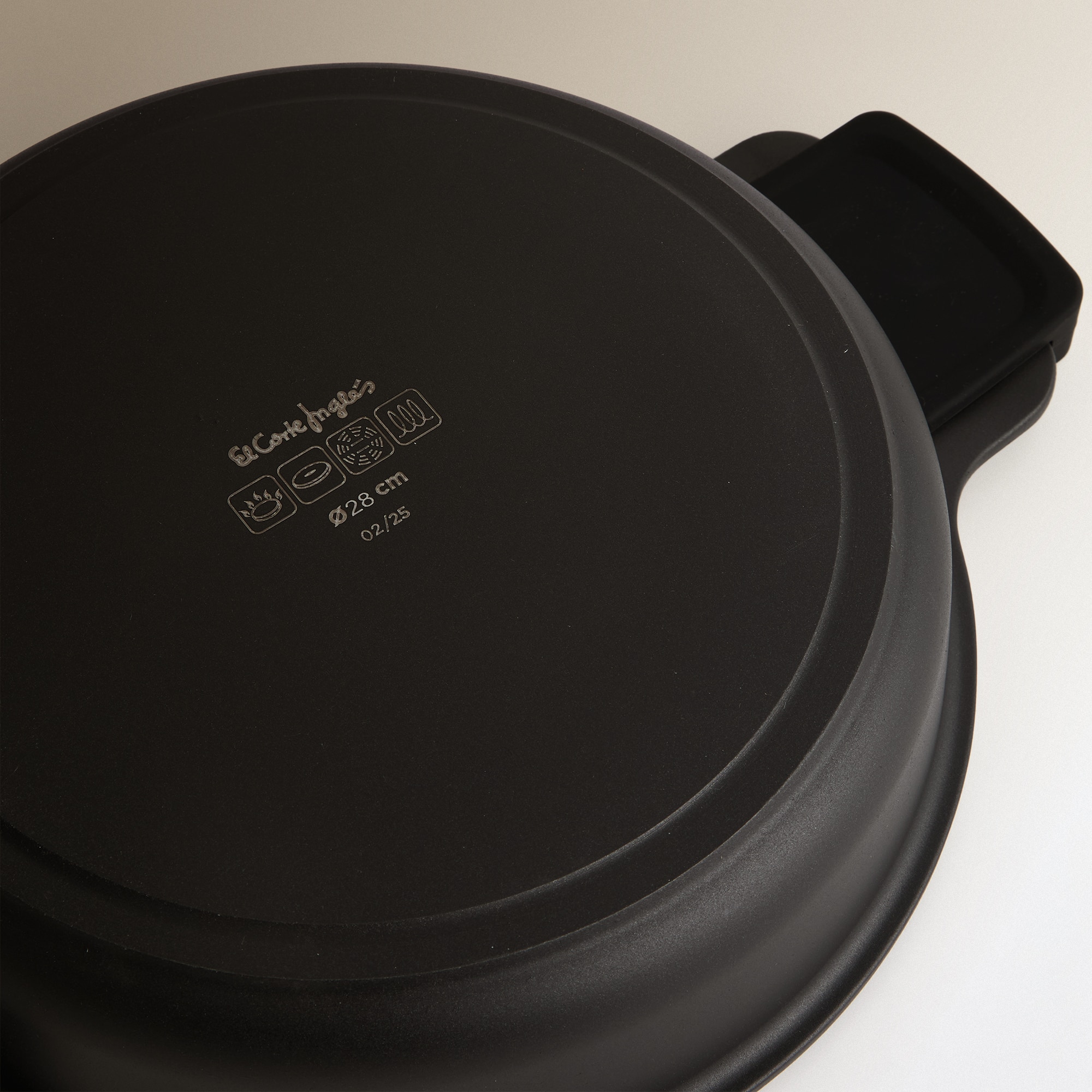 Caçarola Baixa de Alumínio Fundido Excellent Pro Preto-2