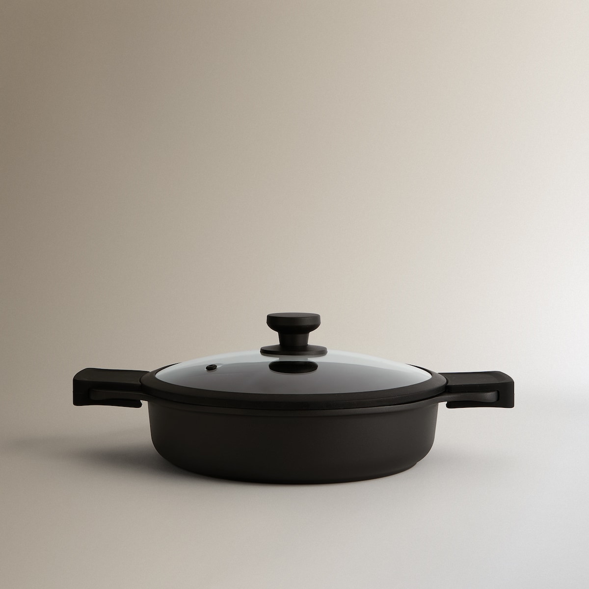 Caçarola Baixa de Alumínio Fundido Excellent Pro Preto-4