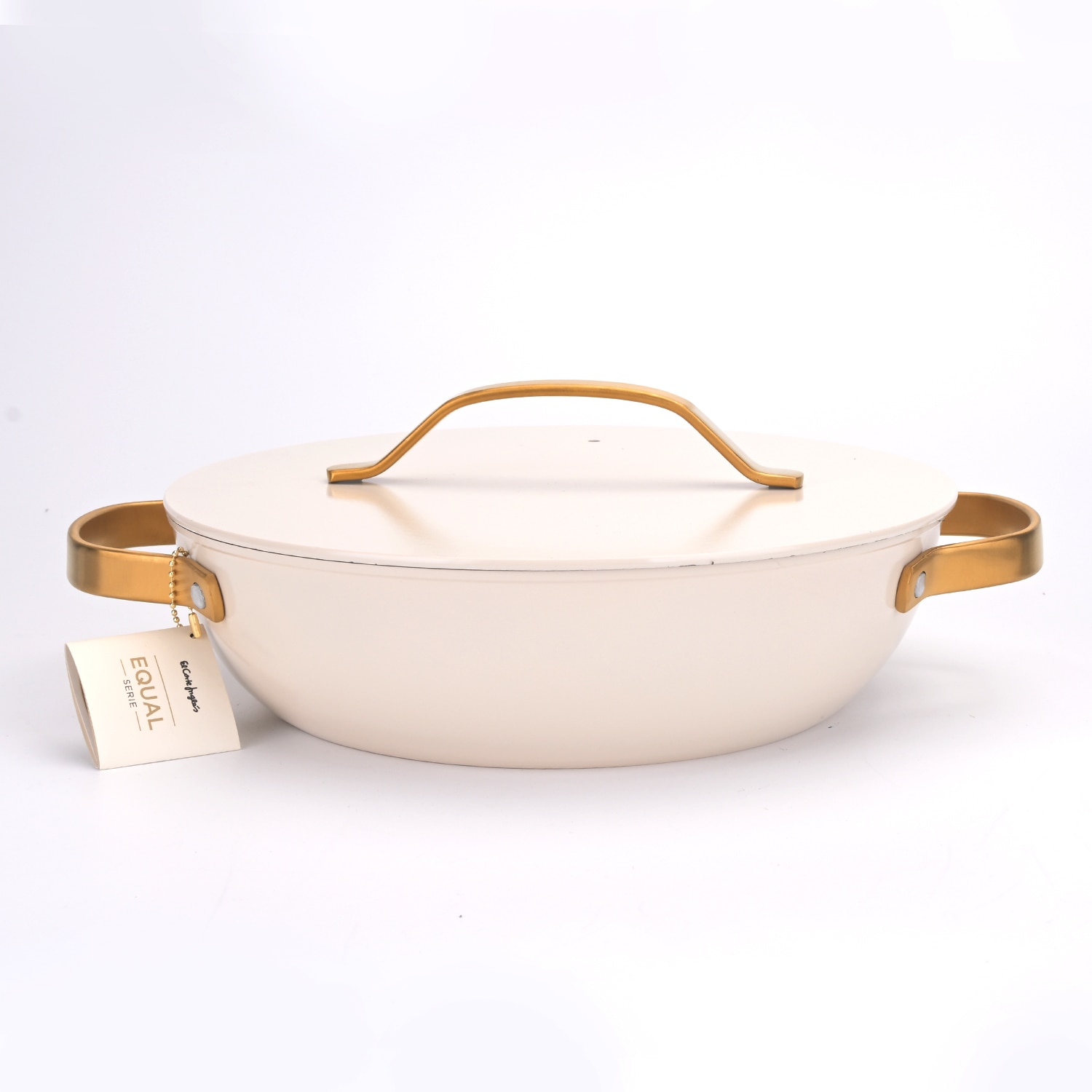 Caçarola Baixa de Alumínio Equal Cru-2