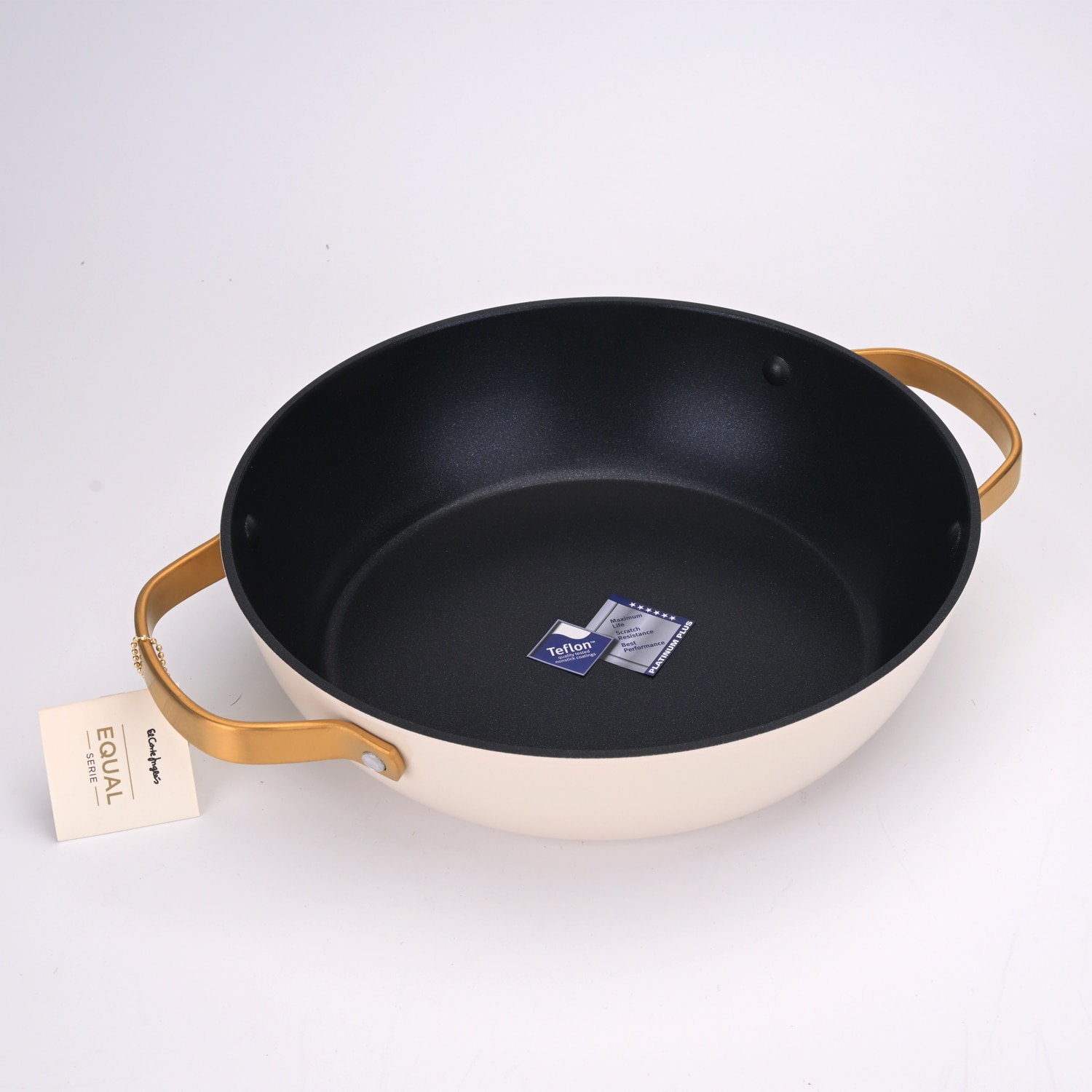 Caçarola Baixa de Alumínio Equal Cru-3