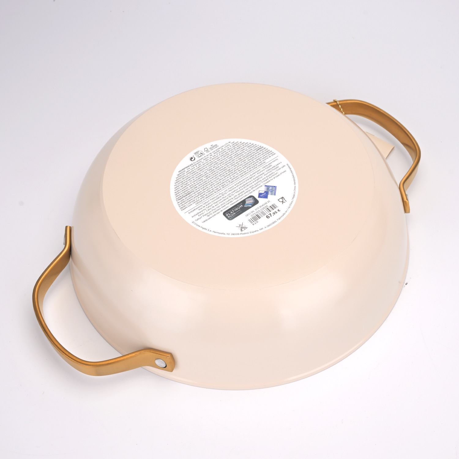 Caçarola Baixa de Alumínio Equal Cru-4