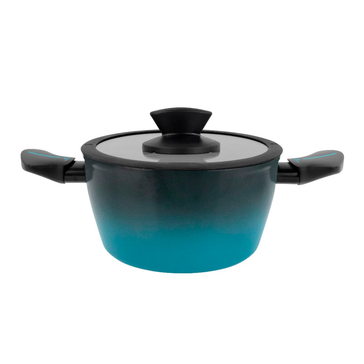 Olla de acero forjado Alborán Vitrinor Azul-1