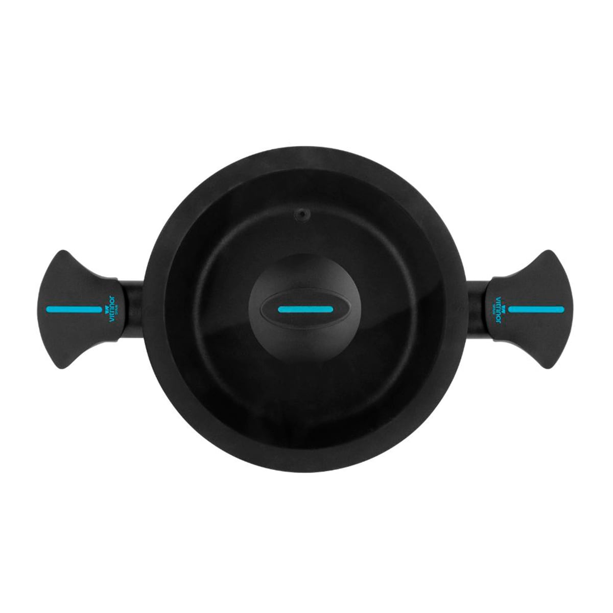 Olla de acero forjado Alborán Vitrinor Azul-3