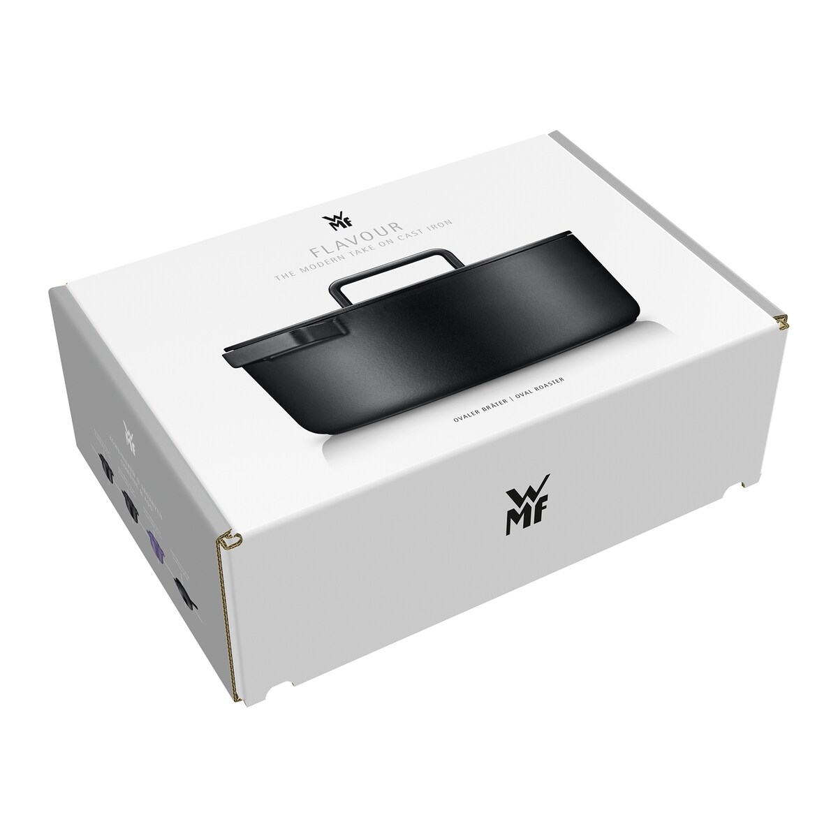 Assador com Tampa 33 cm Flavour Preto-12