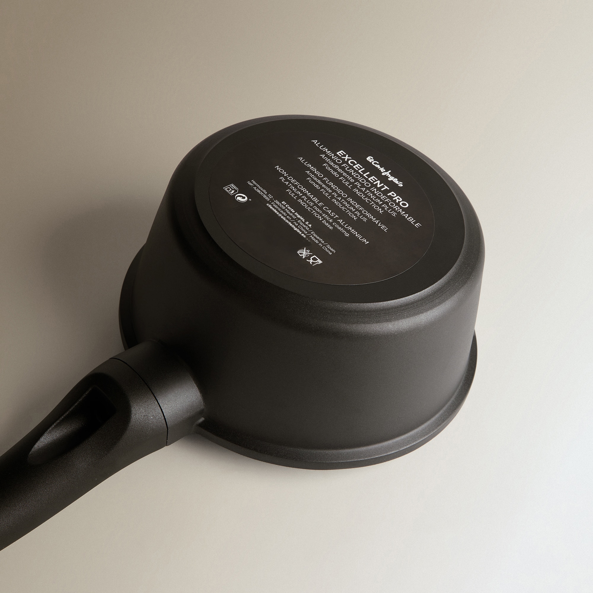 Tacho de Alumínio Fundido Excellent Pro Preto-3