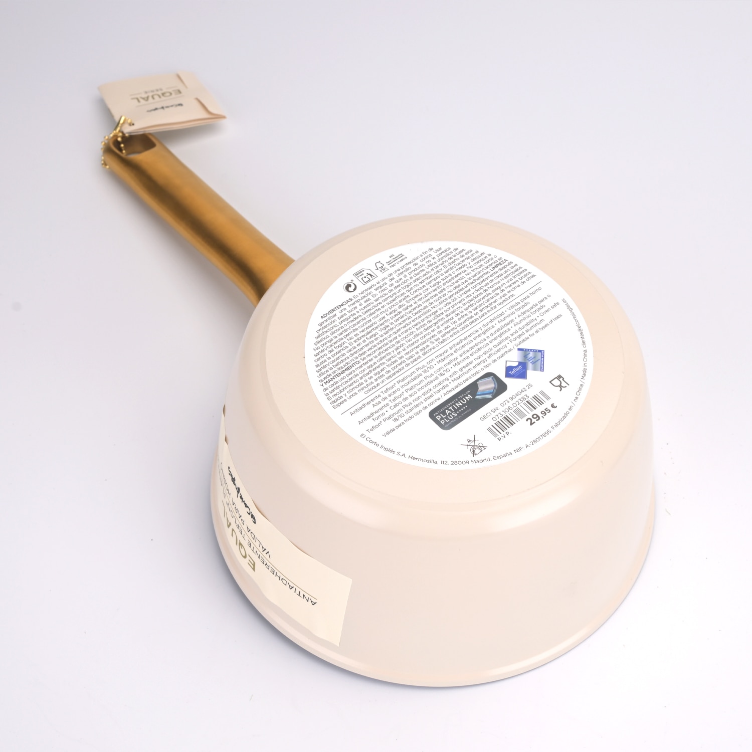 Tacho de Alumínio Equal Cru-5