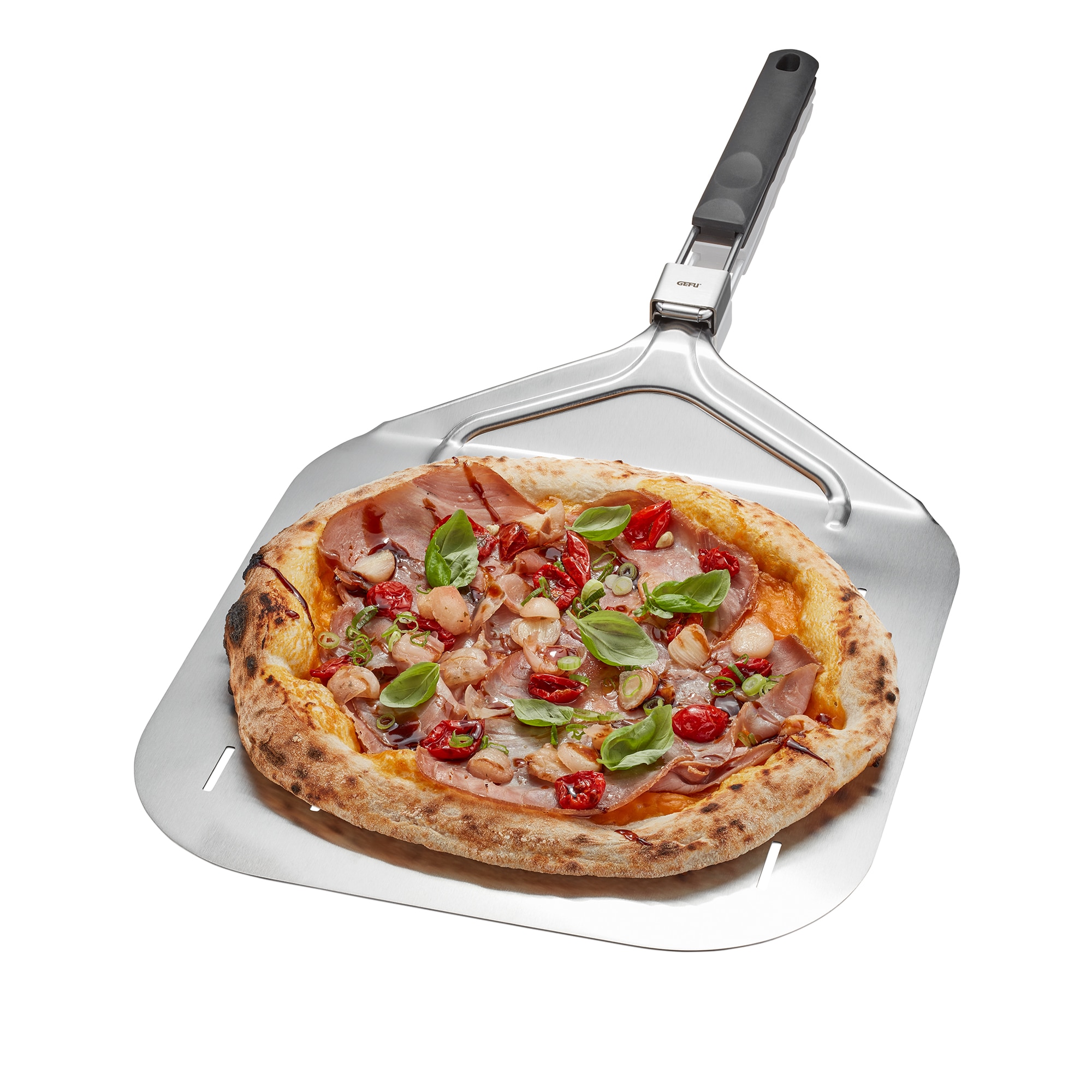 Pá para Pizza Redonda em Aço Inoxidável Aço-3