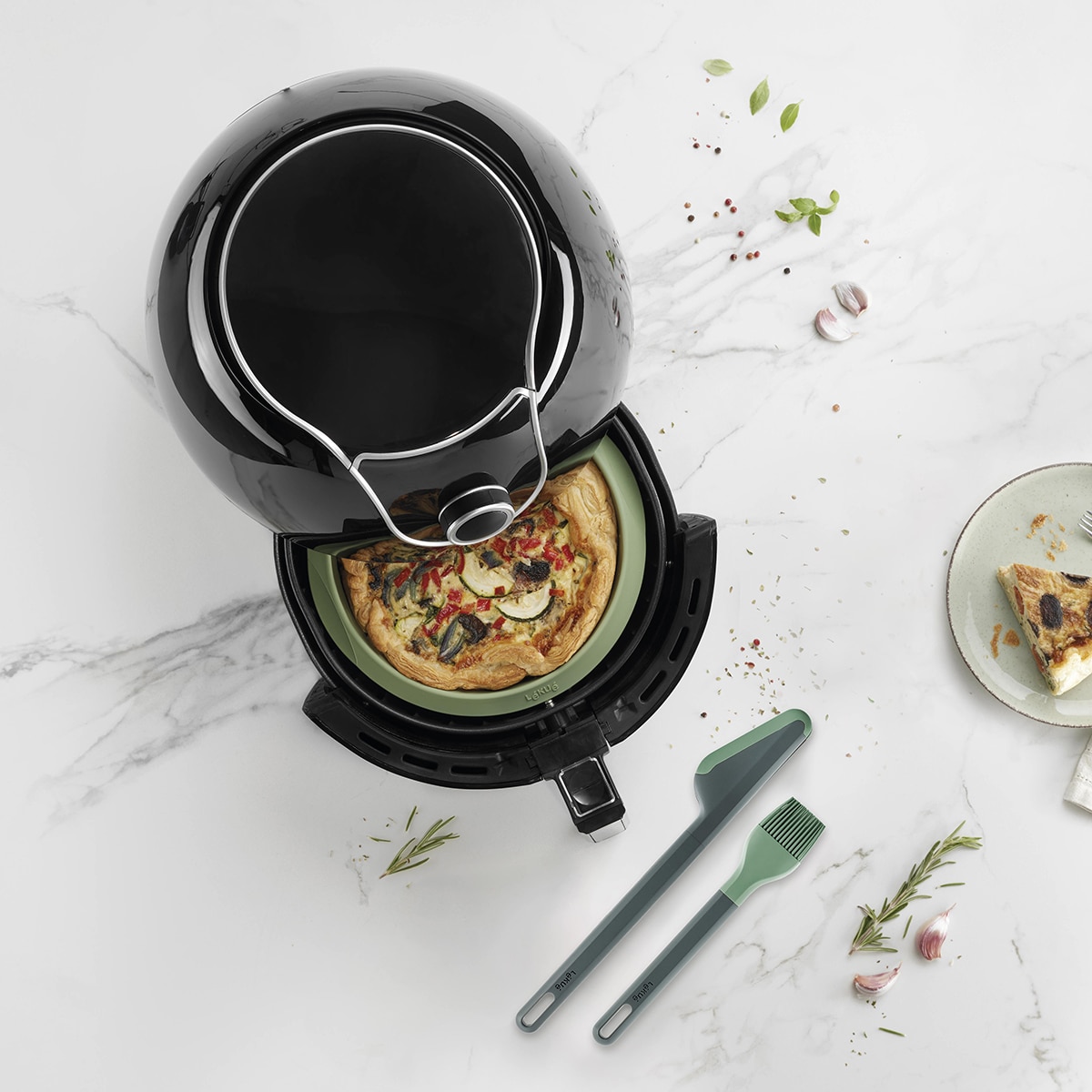 Kit de Acessórios Air Fryer Verde-8