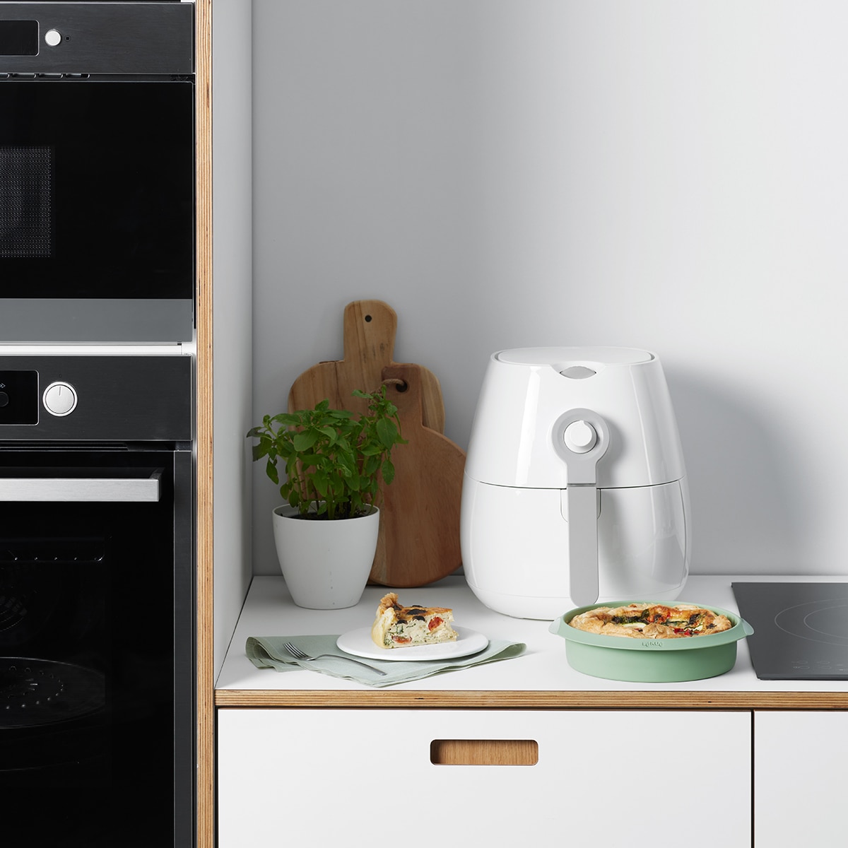 Kit de Acessórios Air Fryer Verde-9