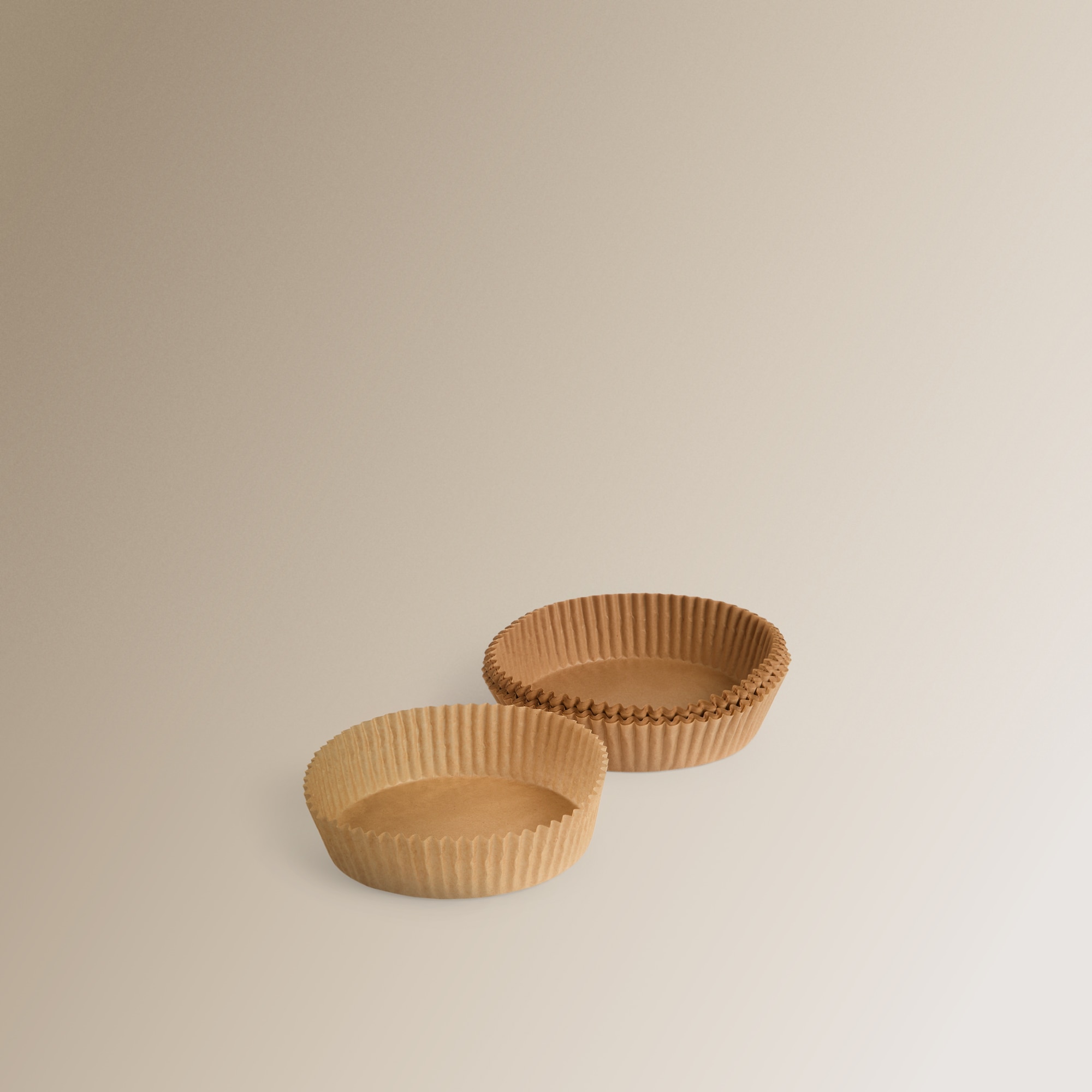 Imagem 0 de Conjunto de 50 Moldes Redondos de Papel Airfryer