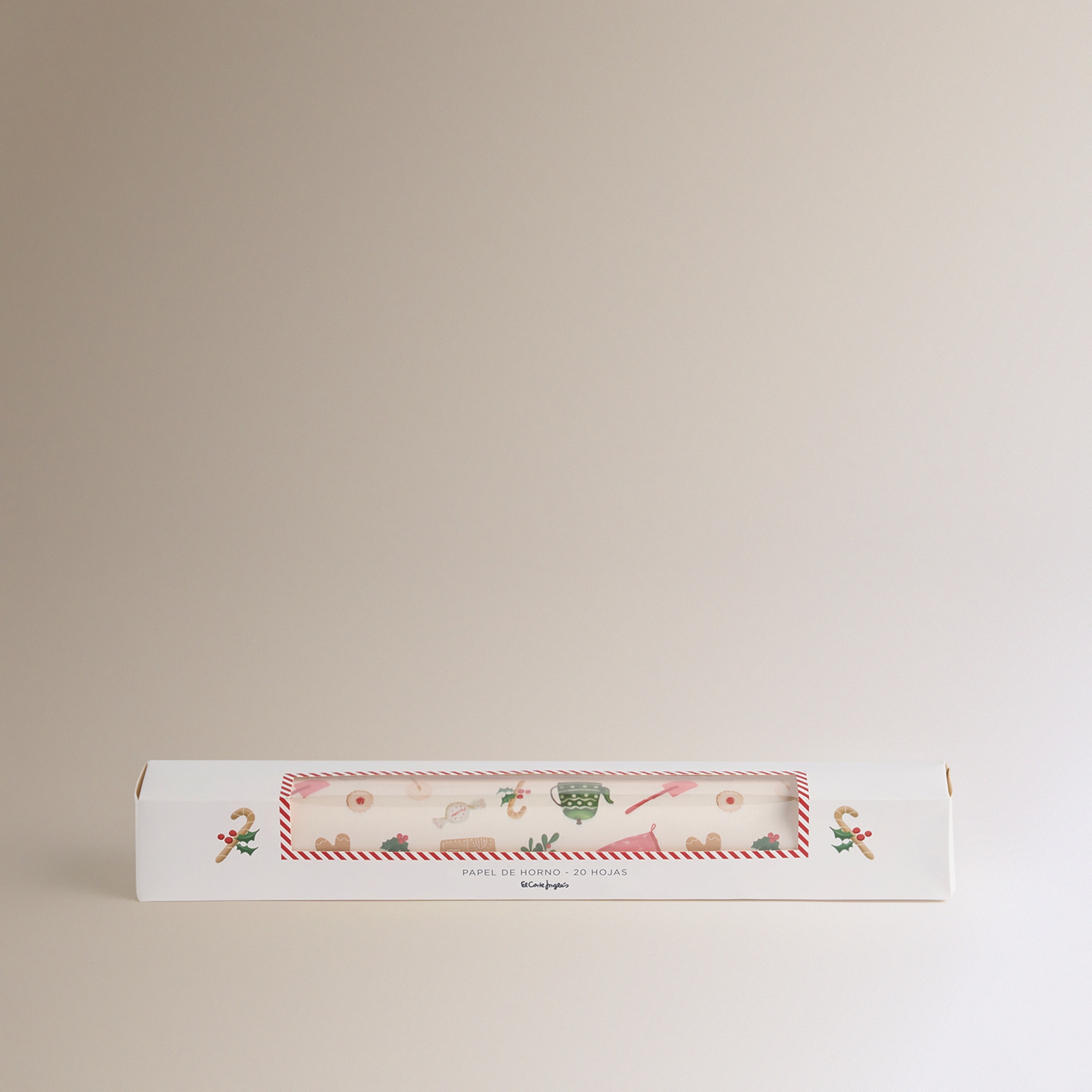 Papel de Forno Receitas Natal Multicolor-3