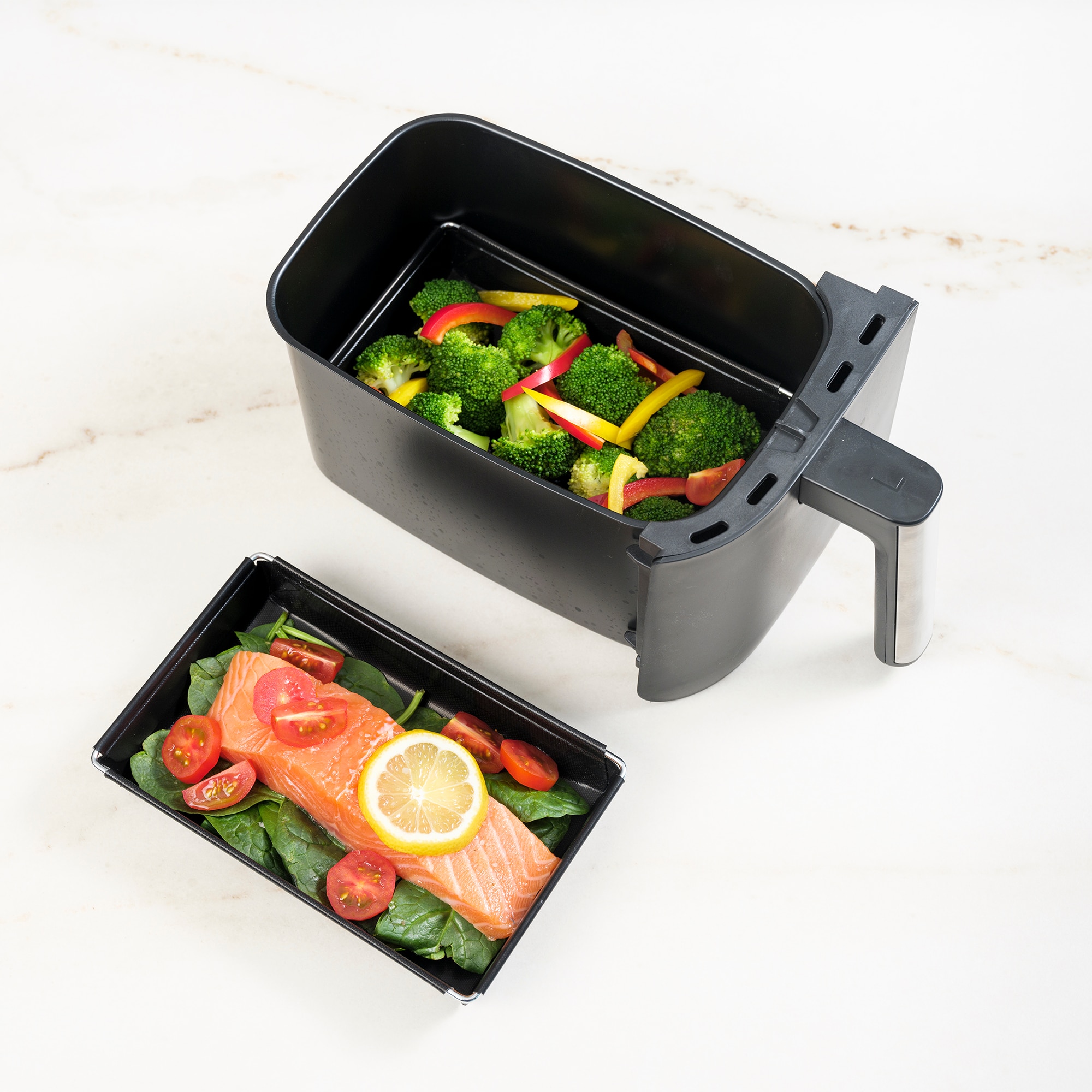 Tabuleiro Airfryer No Stick Preto-5