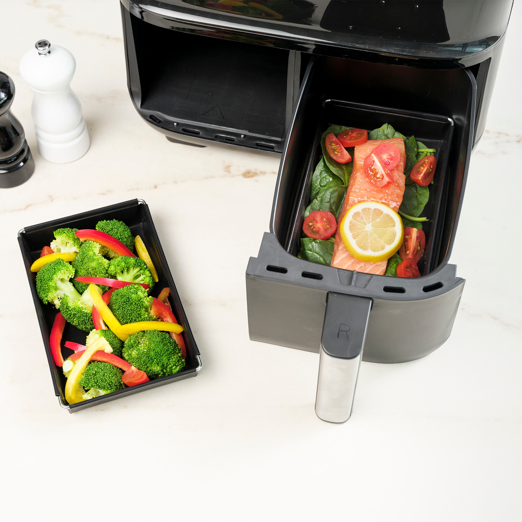 Tabuleiro Airfryer No Stick Preto-7
