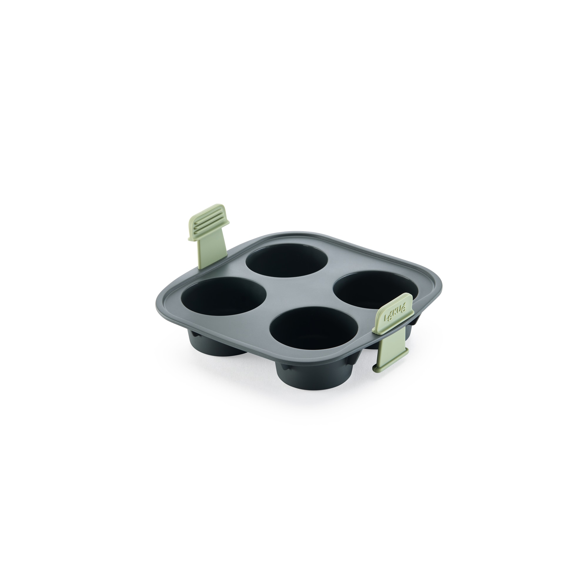 Imagen 0 de Molde para muffins de silicona Air Fryer Lékué Gris
