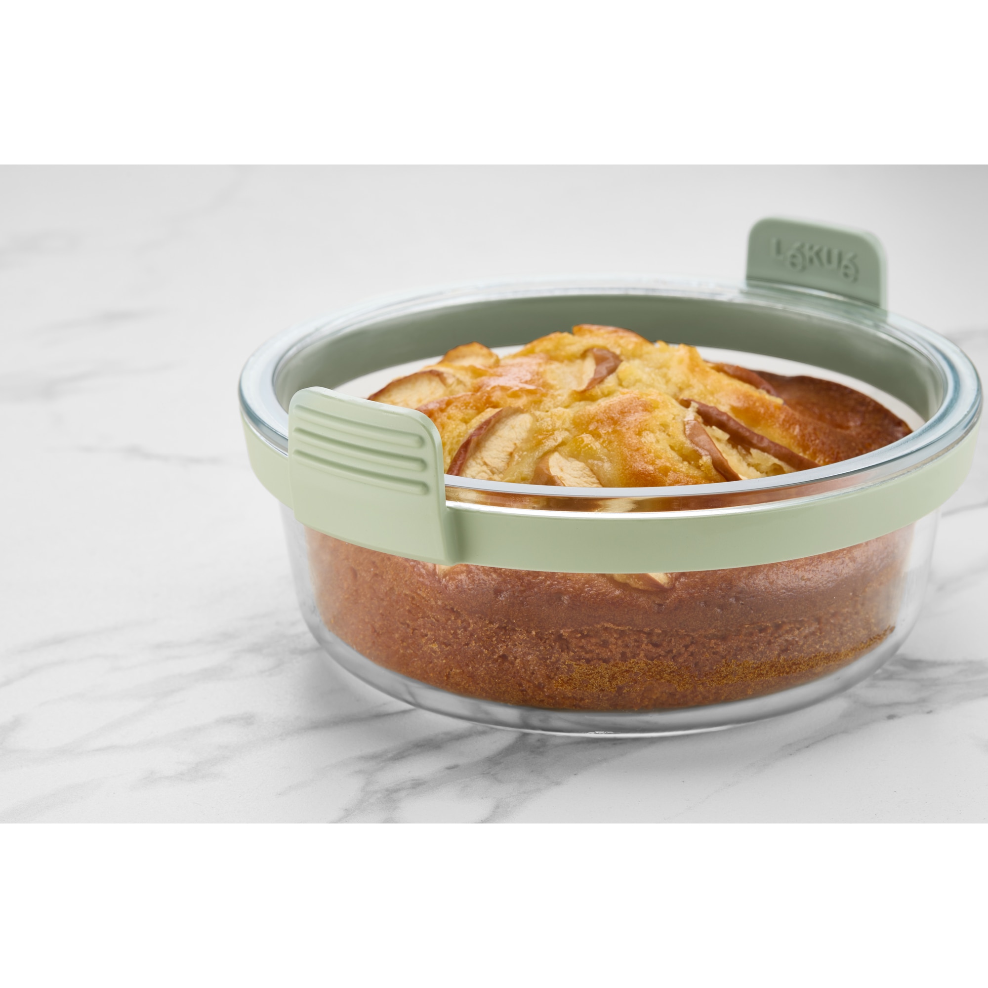 Cesta Redonda de Vidro Air Fryer Transparente-10