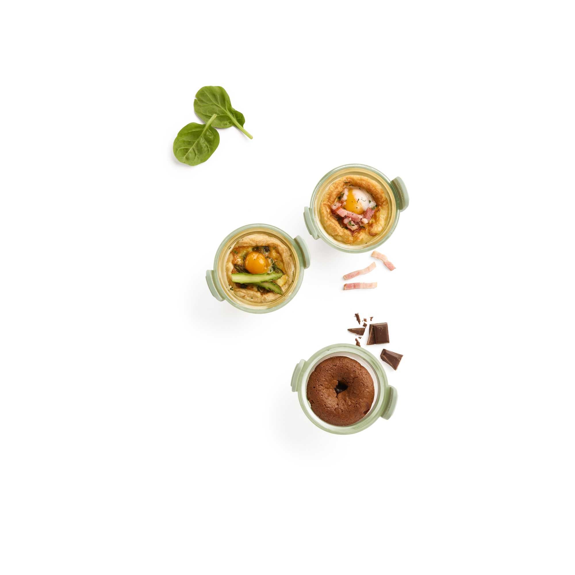 Conjunto de 4 Mini Copos de Vidro Air Fryer Transparente-10