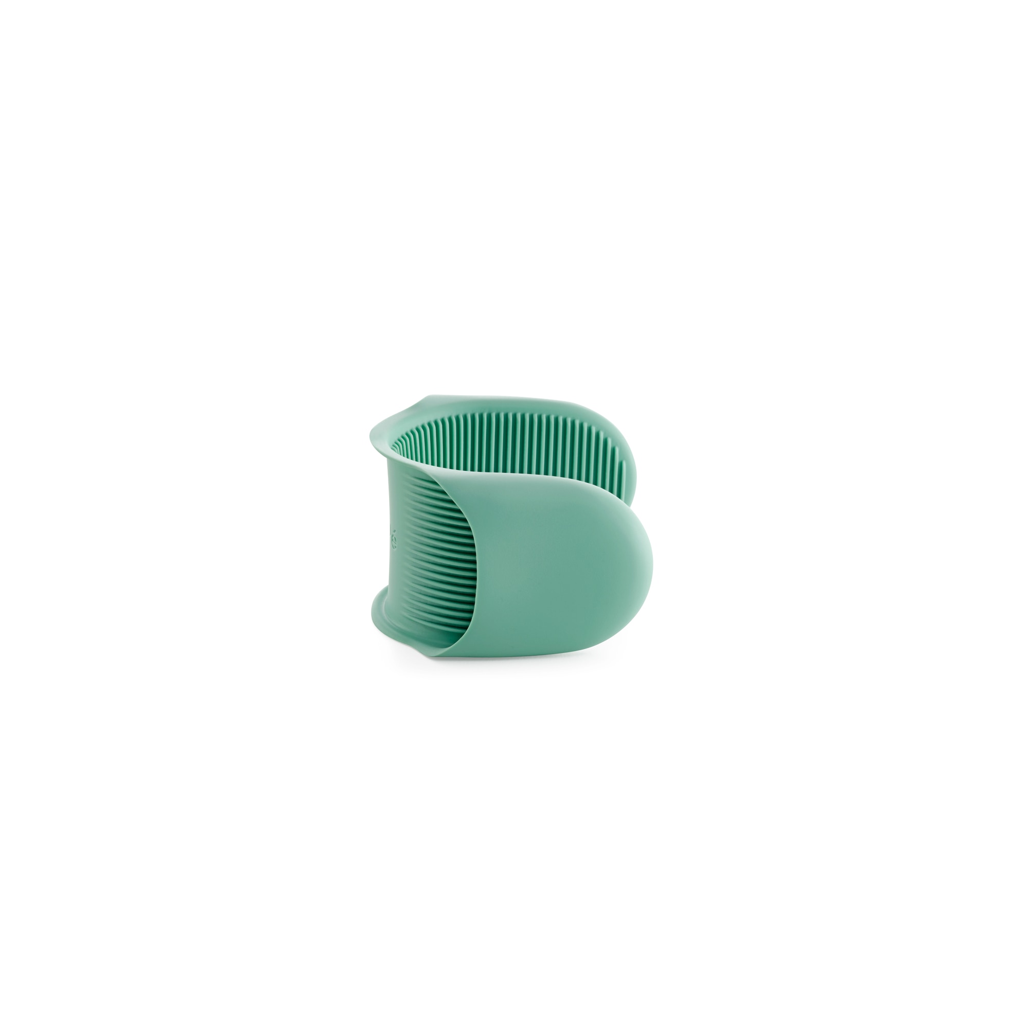 Conjunto de 2 Mini Luvas de Silicone Air Fryer Verde-3