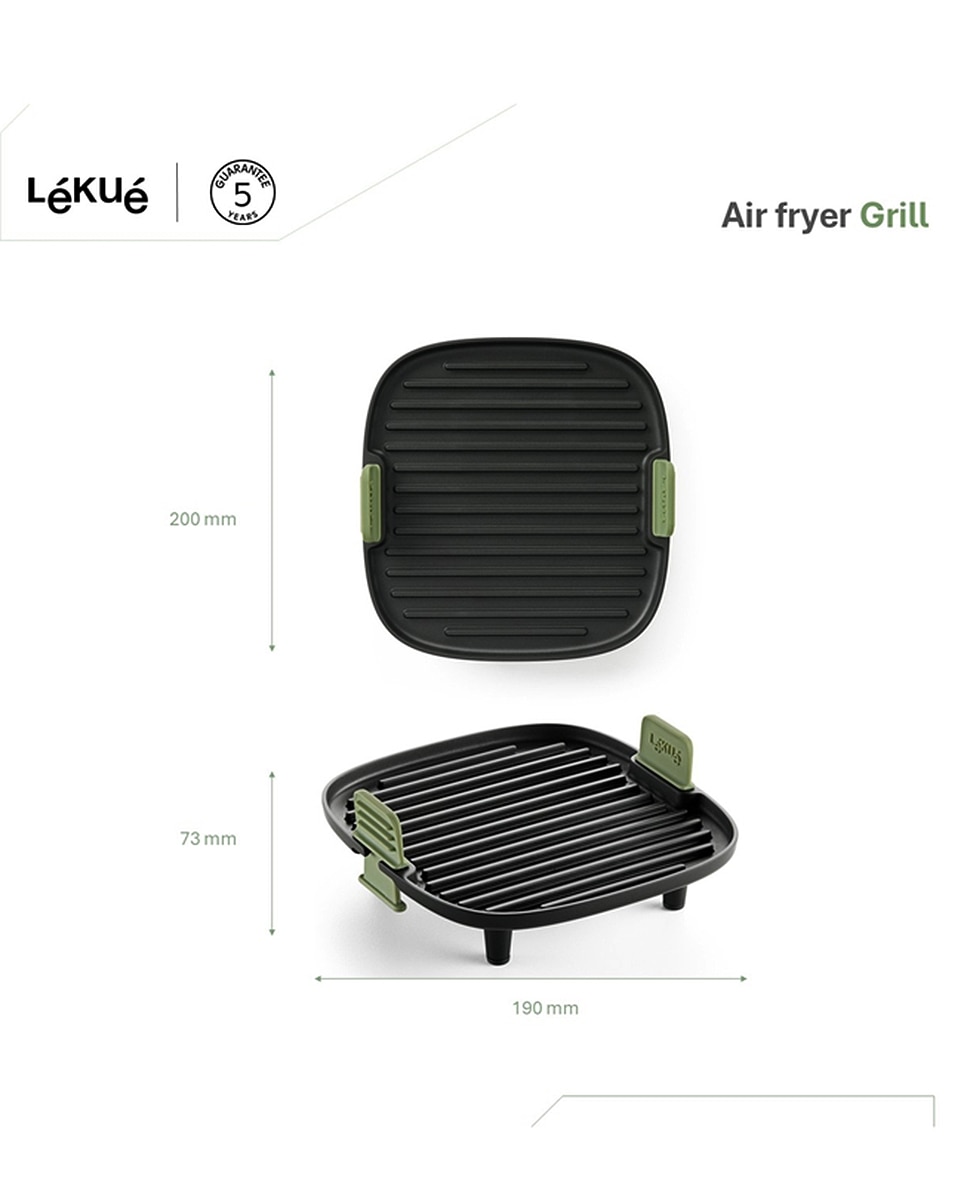Grelhador para Air Fryer Cinzento-7