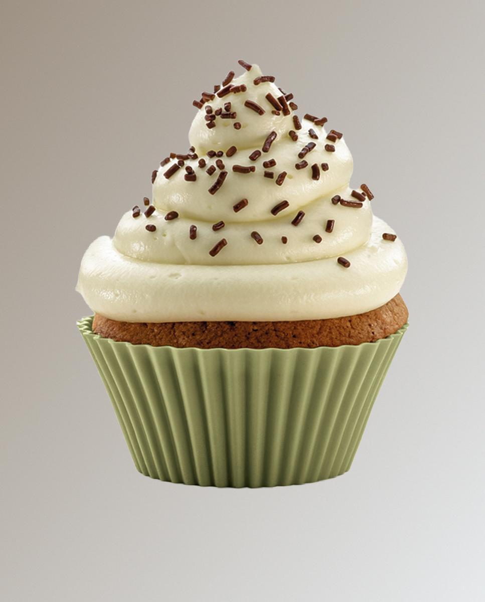Formas de Muffin para Air Fryer 7 cm, Conjunto de 4 Verde-4