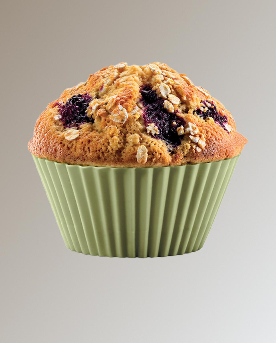 Formas de Muffin para Air Fryer 7 cm, Conjunto de 4 Verde-7