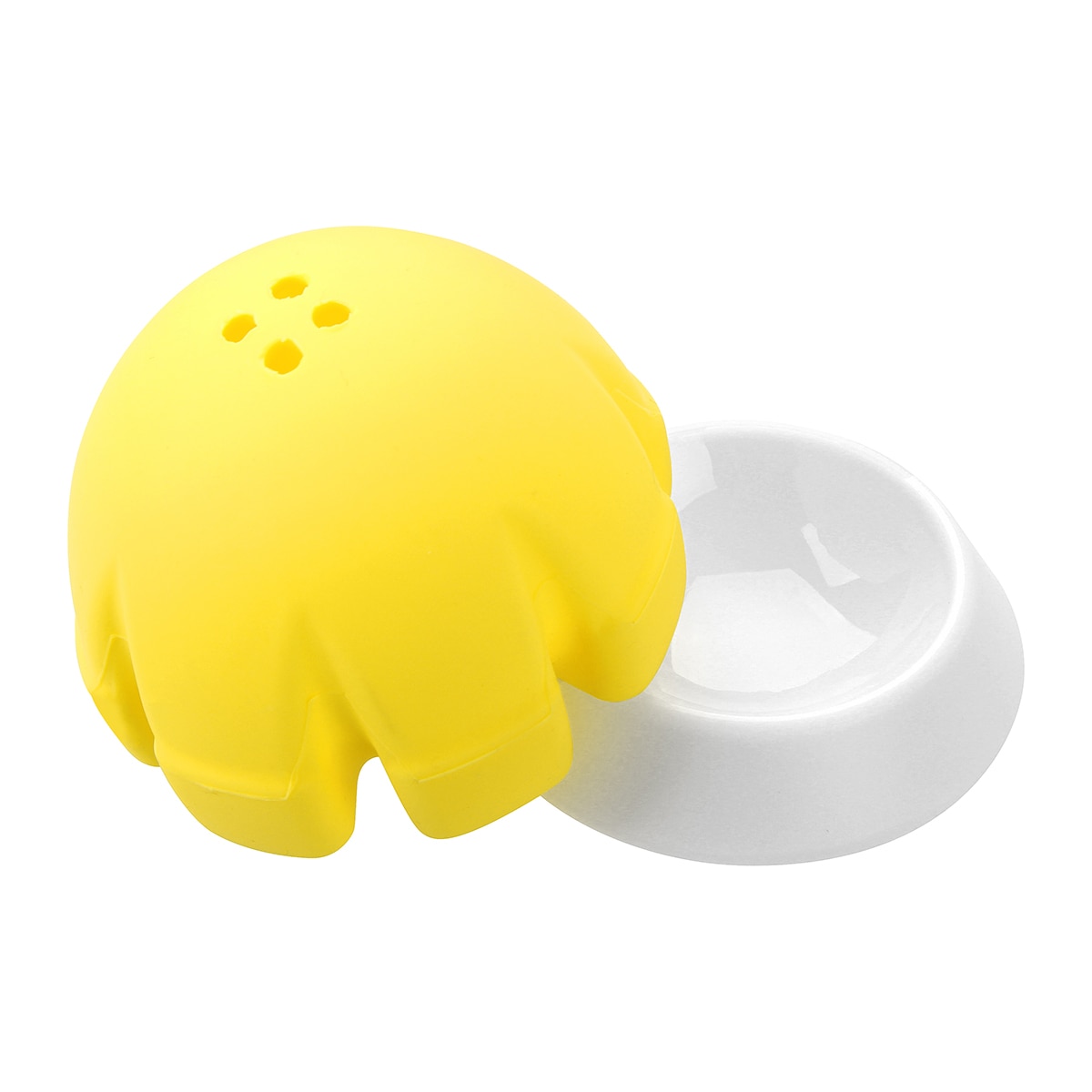 Exprimidor de cítricos con soporte Fackelmann Amarillo-2