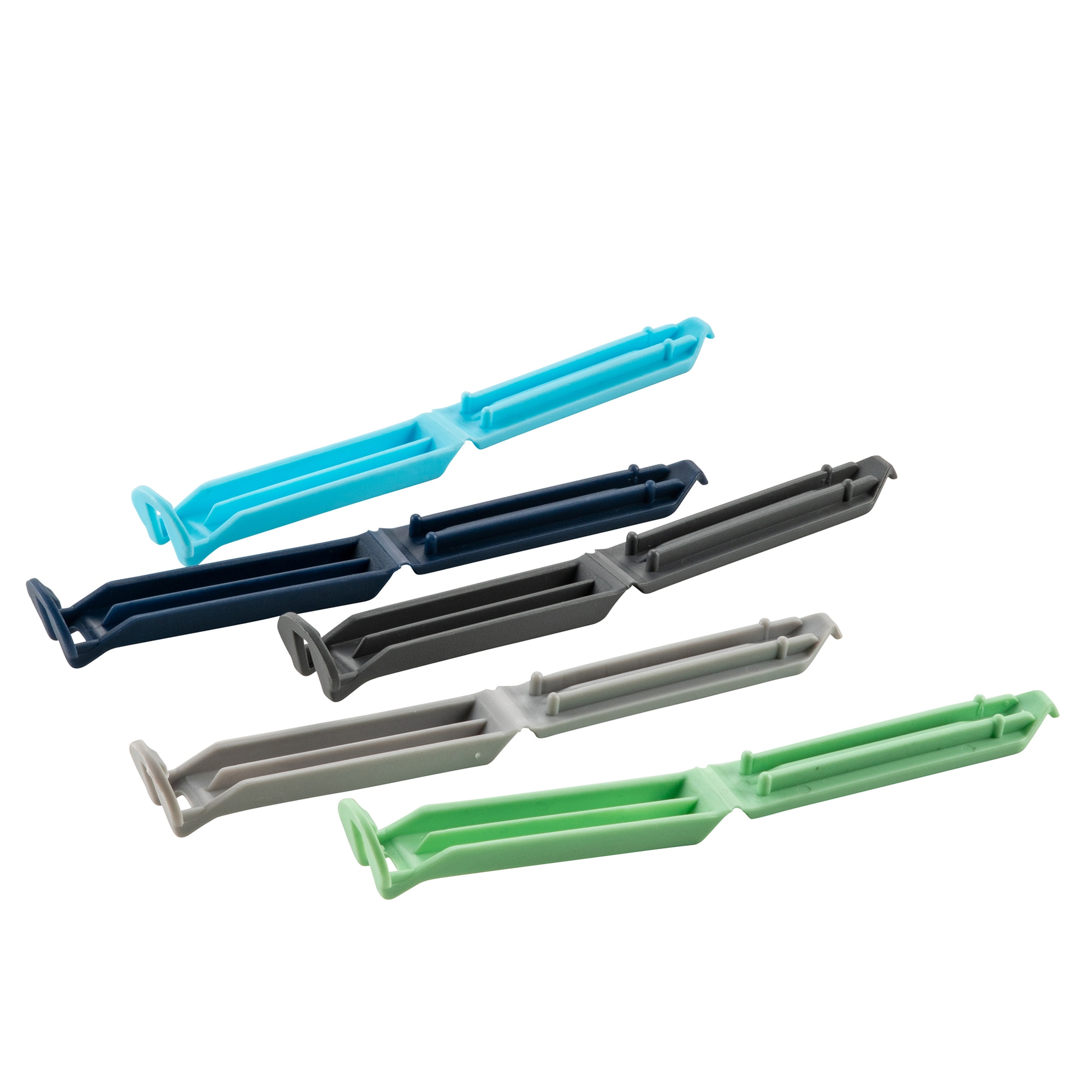 Set de 5 clips cierra bolsas Tasty Multicolor-2