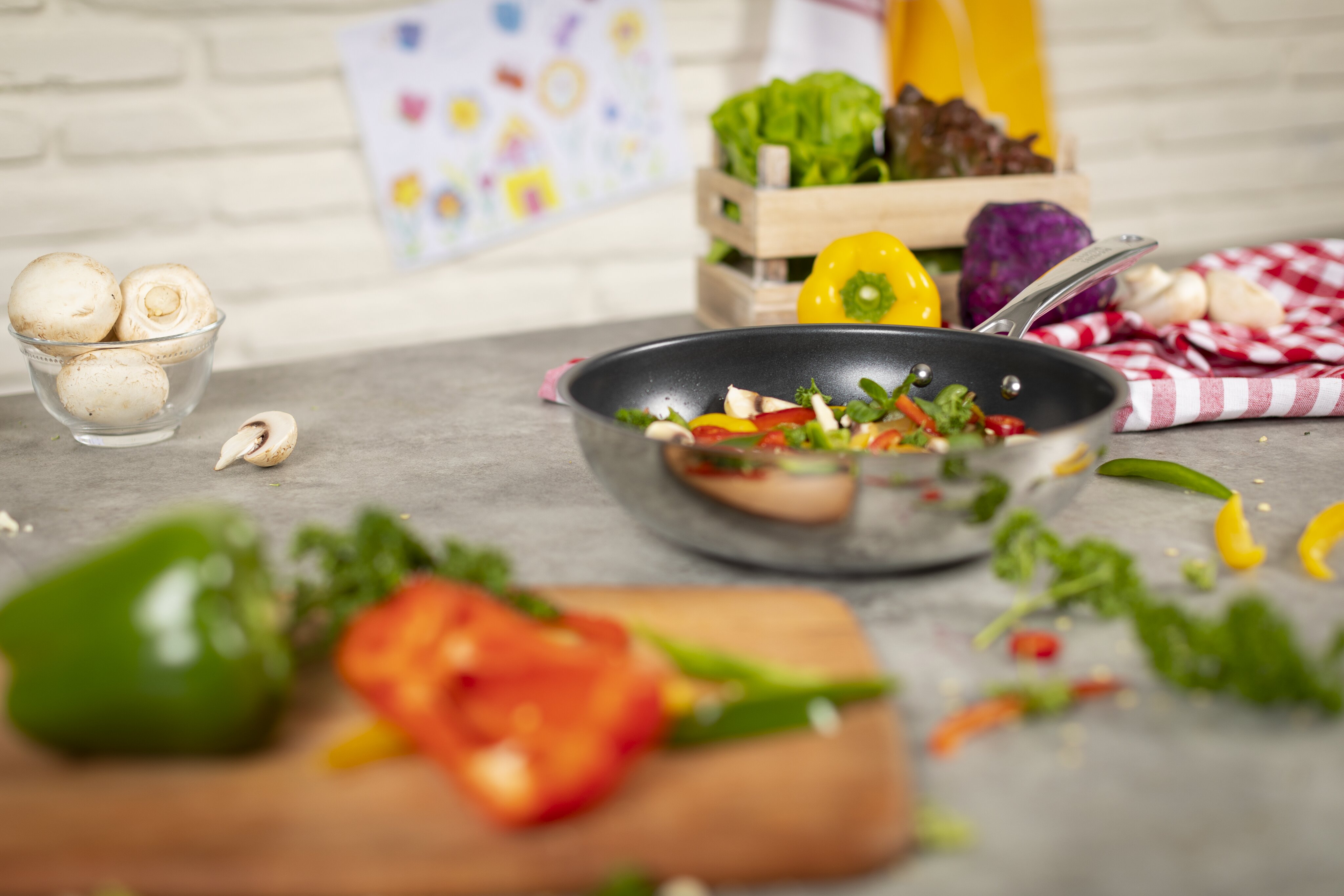 Wok Allround Aço-8