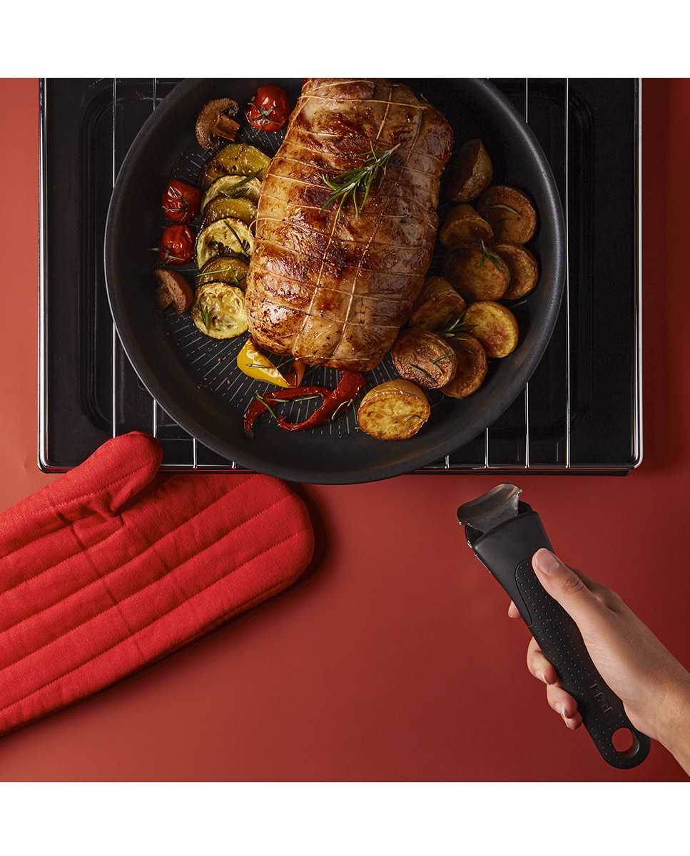 Frigideira Wok Ingenio Excellence Fusion Tefal Preto-2