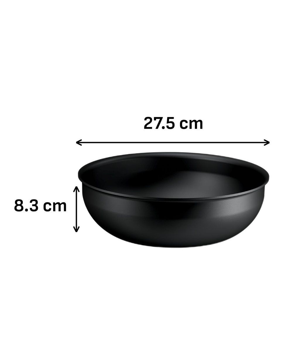 Frigideira Wok Ingenio Excellence Fusion Tefal Preto-7