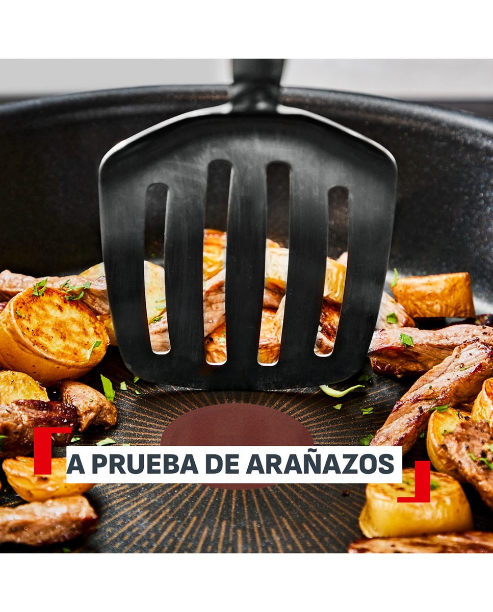 Wok Excellence Plus Tefal Preto-4