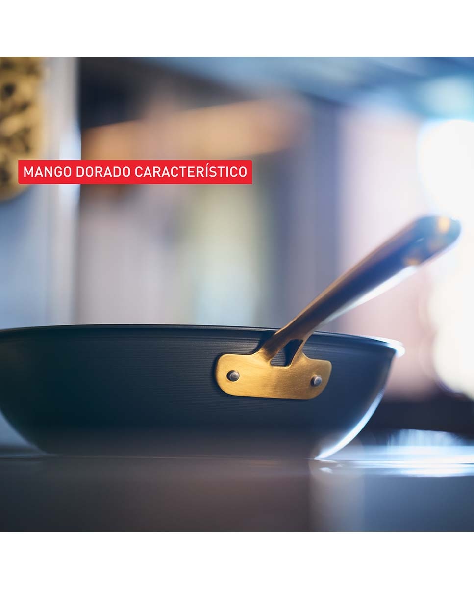 Wok de alumínio Paul Bocuse Tefal Preto-3
