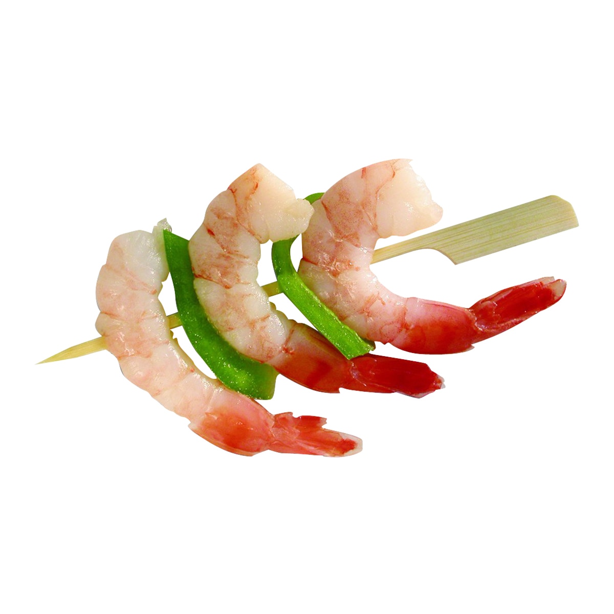 50 brochetas cuadradas Fackelmann Natural-2