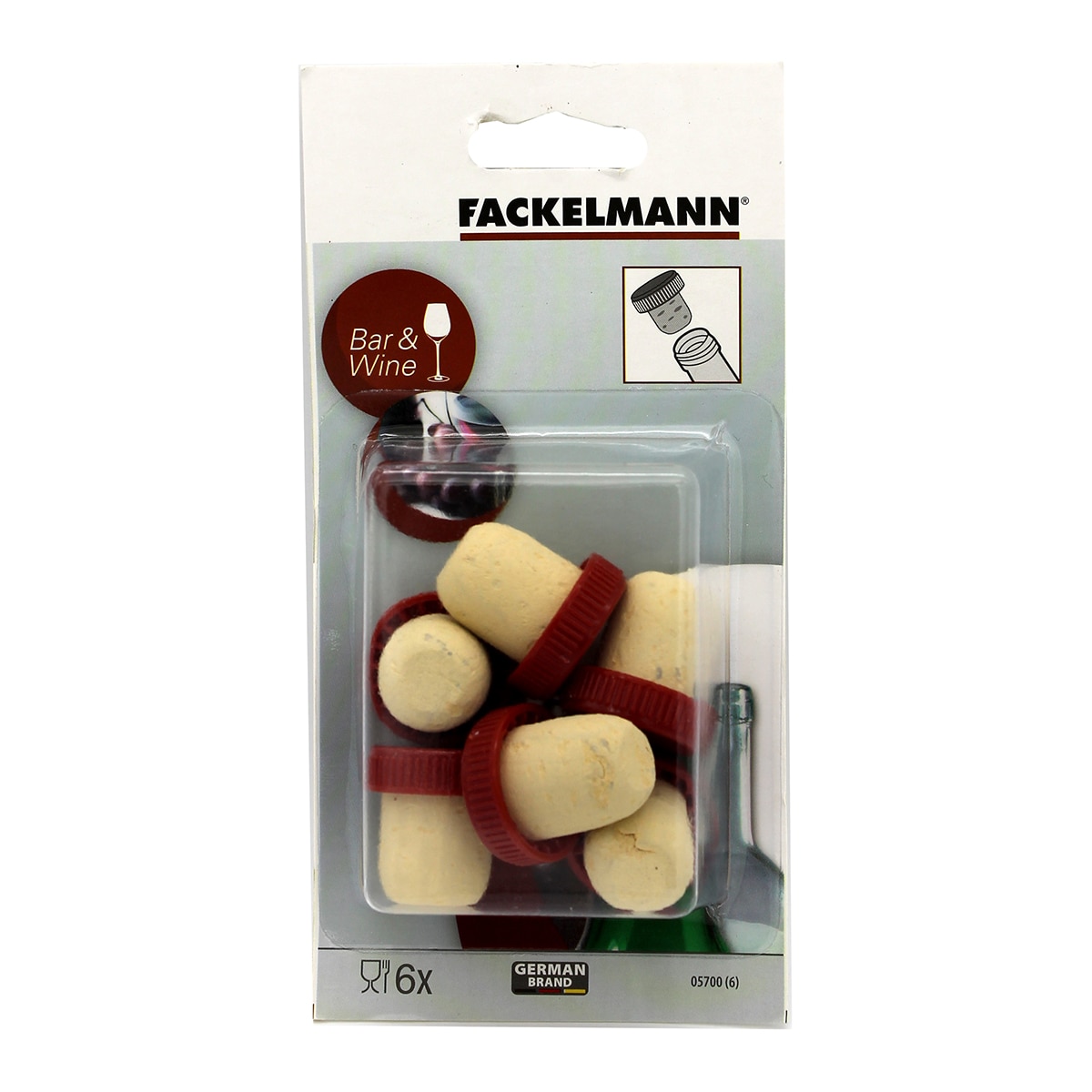 Set de tapones para botellas Fackelmann Natural-3