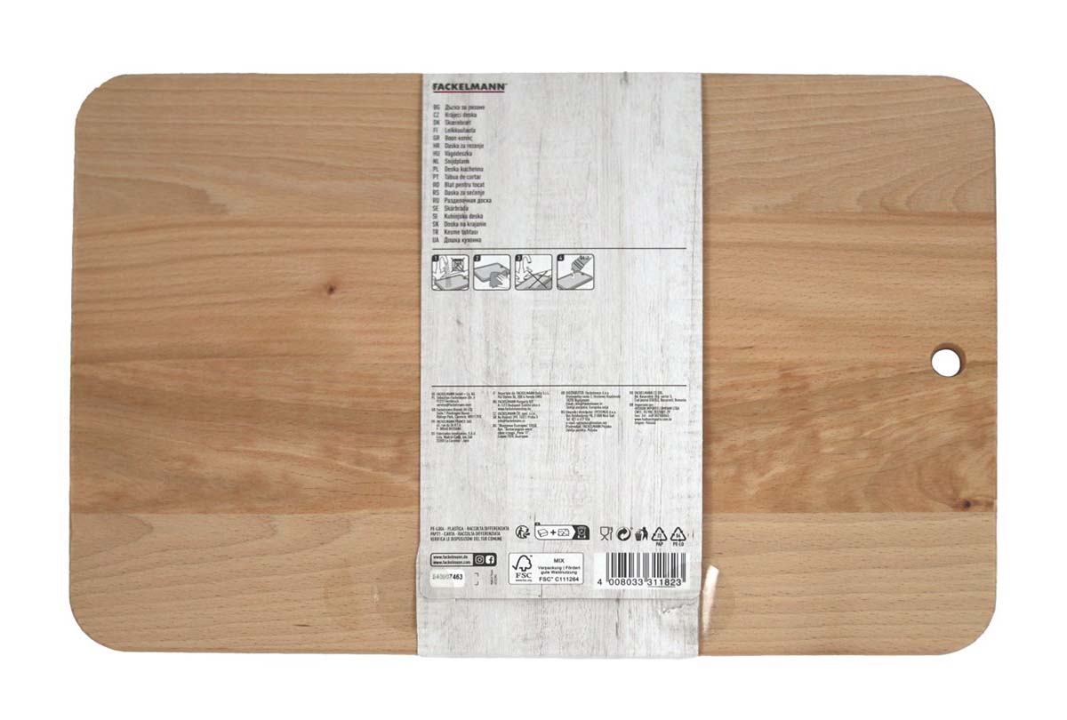 Tabla de cortar Nature Fackelmann Natural-3