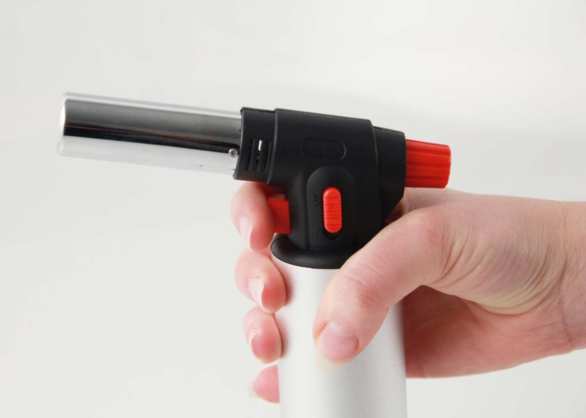 Soplete flambeador Profesional Fackelmann Plata-3